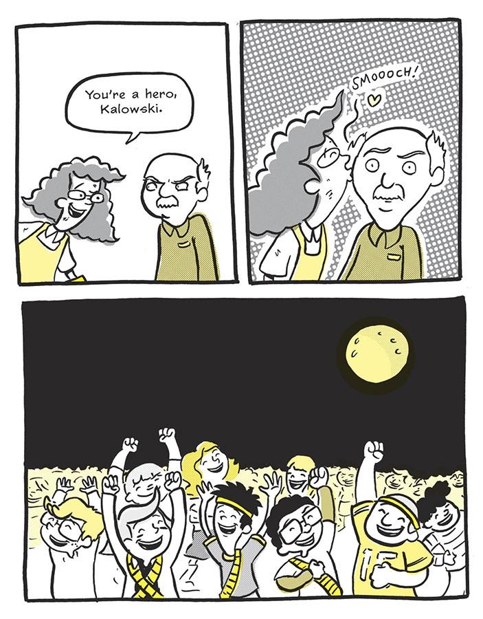 Read online Lunch Lady and the Schoolwide Scuffle comic -  Issue # TPB - 84