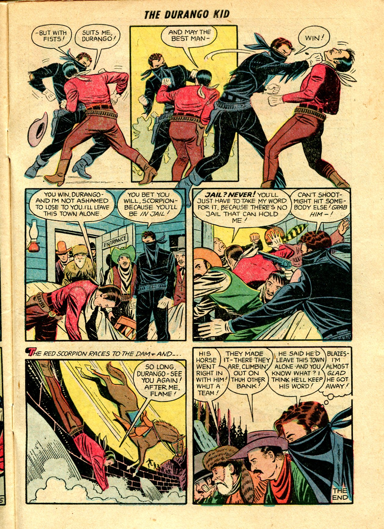 Read online Charles Starrett as The Durango Kid comic -  Issue #23 - 33