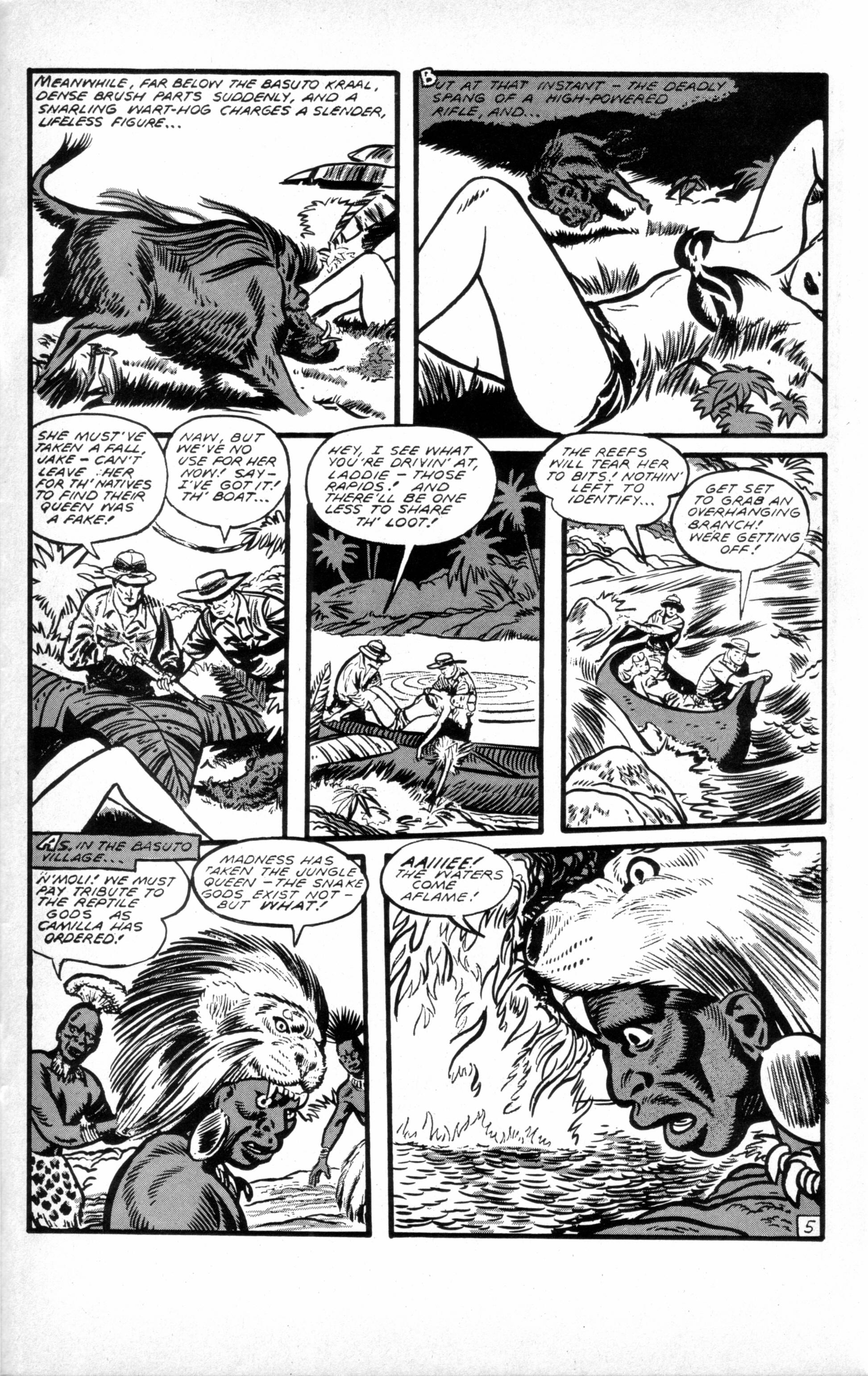 Read online Jungle Girls (1988) comic -  Issue #8 - 28
