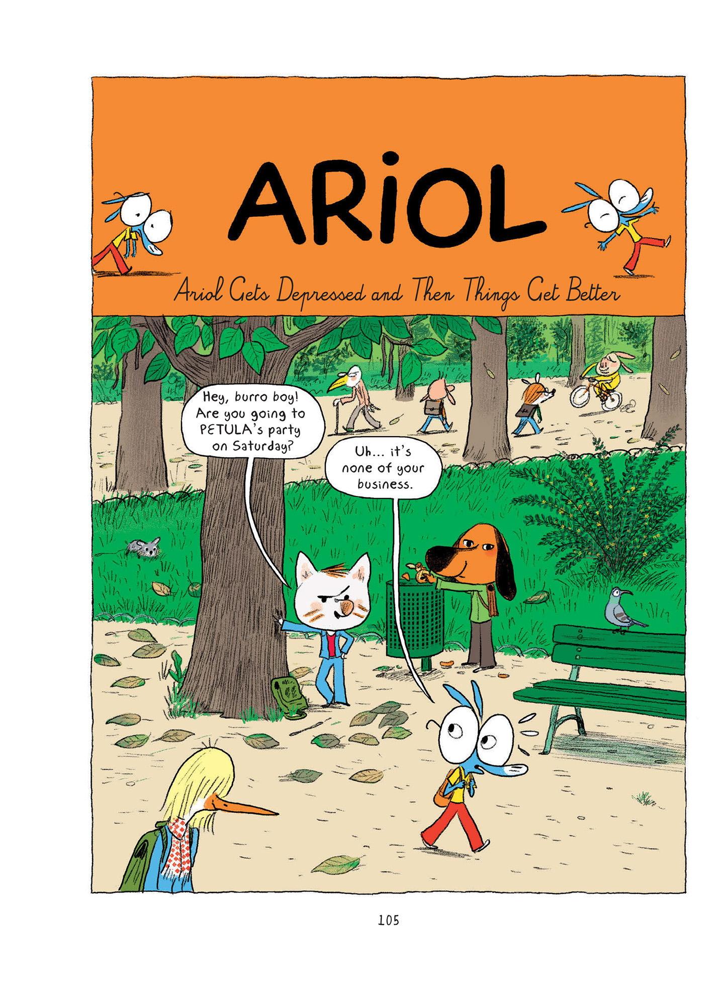 Read online Ariol comic -  Issue # TPB 7 - 107