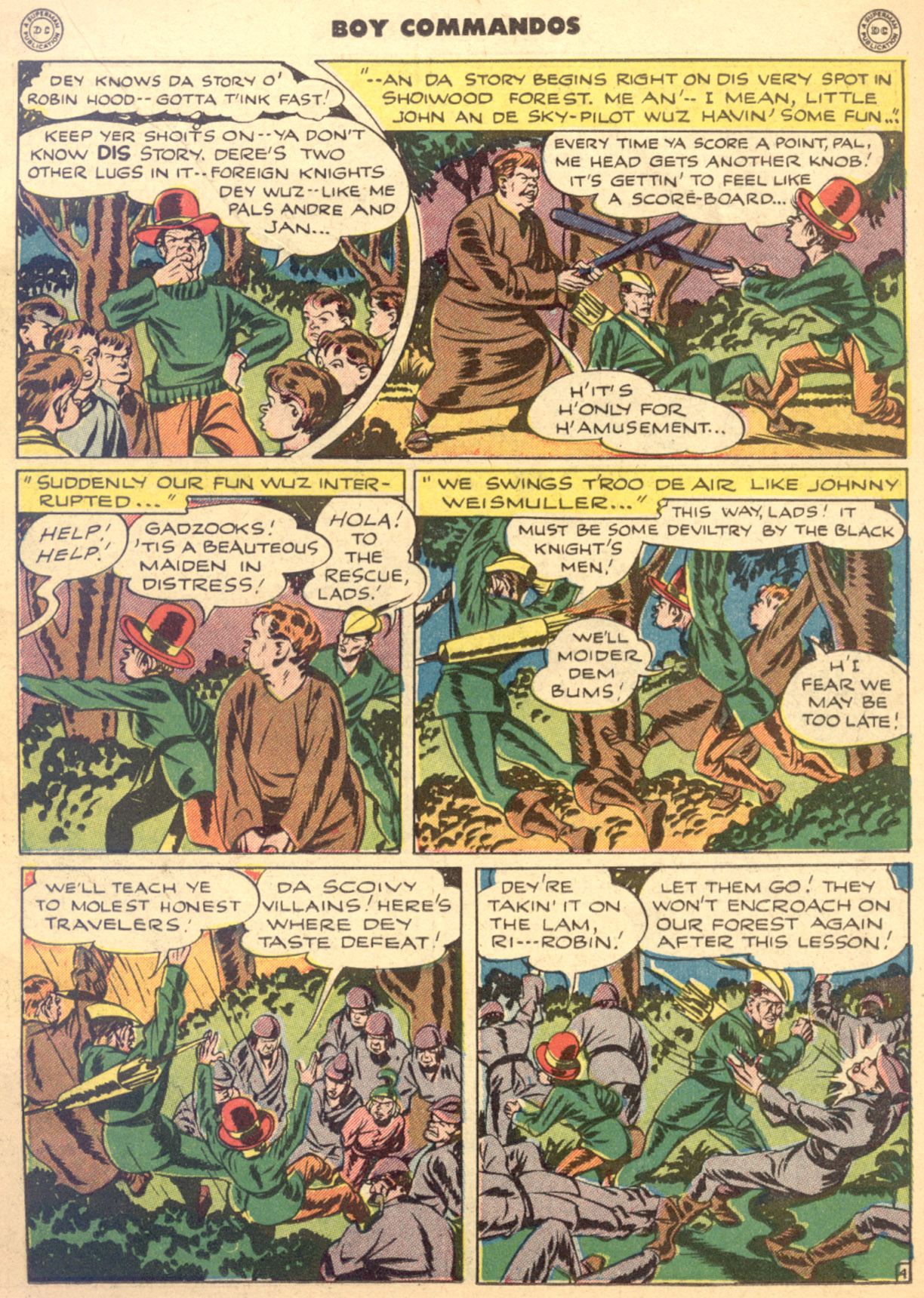 Read online Boy Commandos comic -  Issue #9 - 21