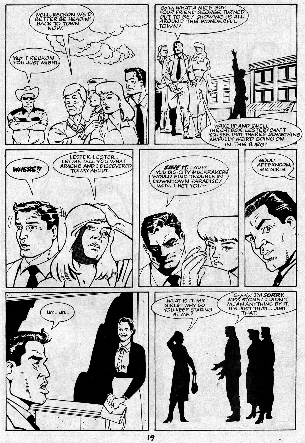 Read online The Trouble With Girls (1989) comic -  Issue #15 - 21