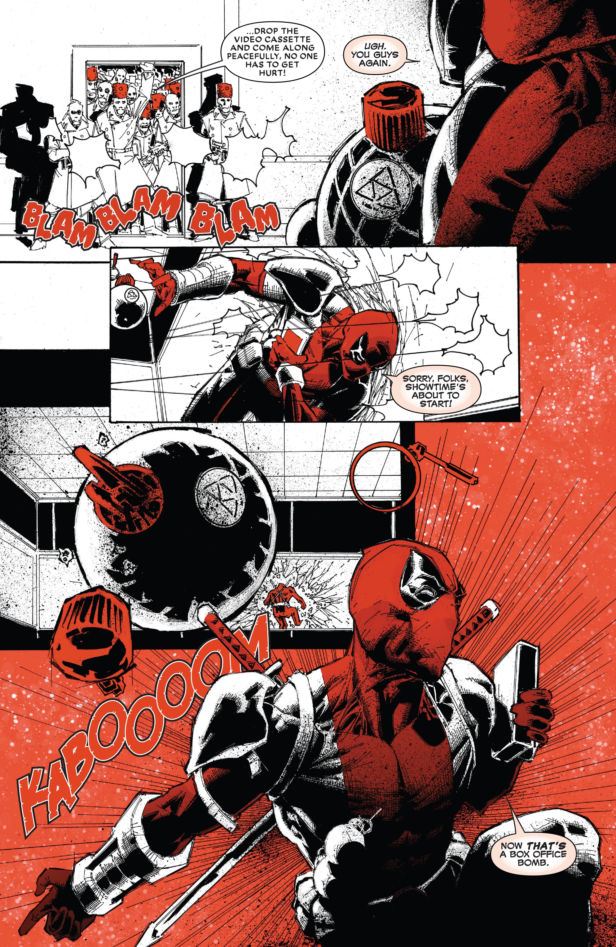 Read online Deadpool: Black, White & Blood comic -  Issue #1 - 20