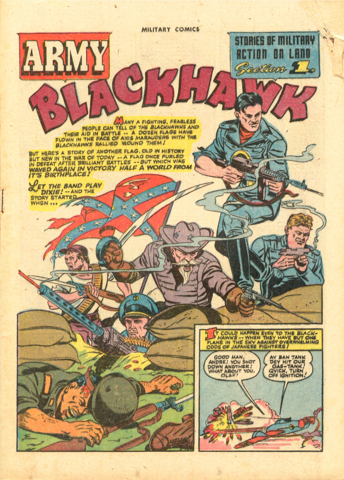 Read online Military Comics comic -  Issue #33 - 3