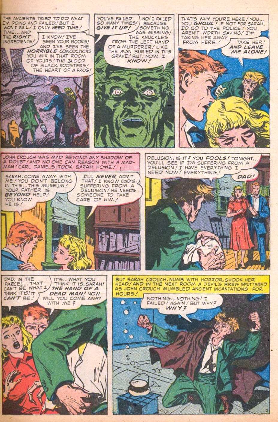 Read online Black Magic (1950) comic -  Issue #30 - 19