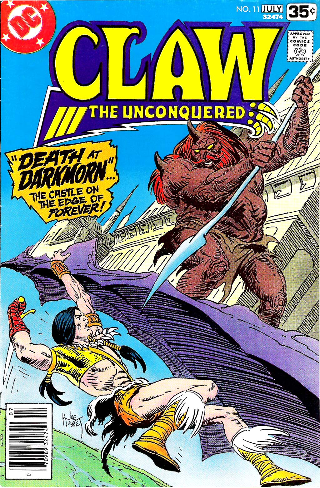 Read online Claw  The Unconquered comic -  Issue #11 - 1
