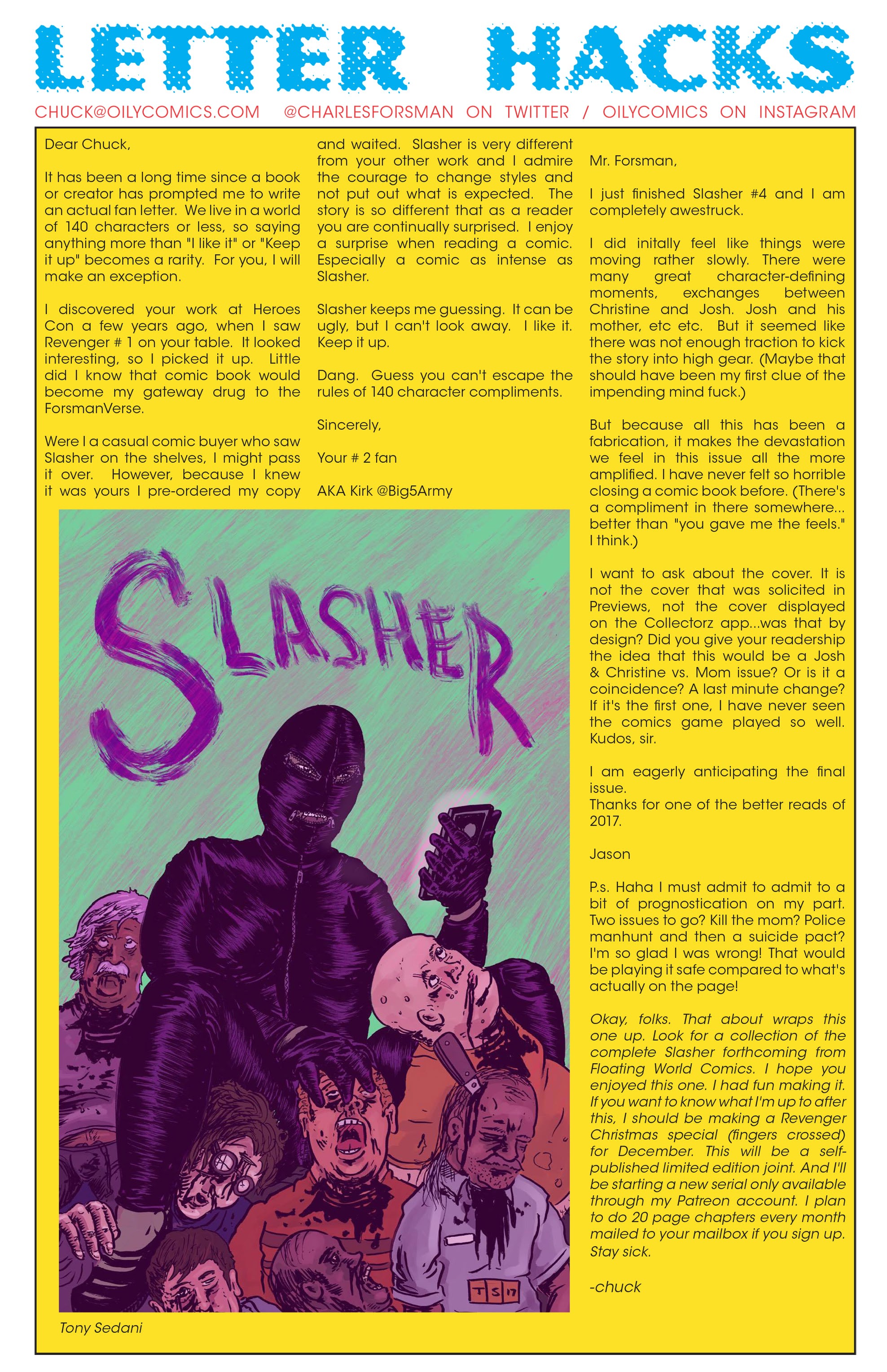 Read online Slasher comic -  Issue #5 - 27