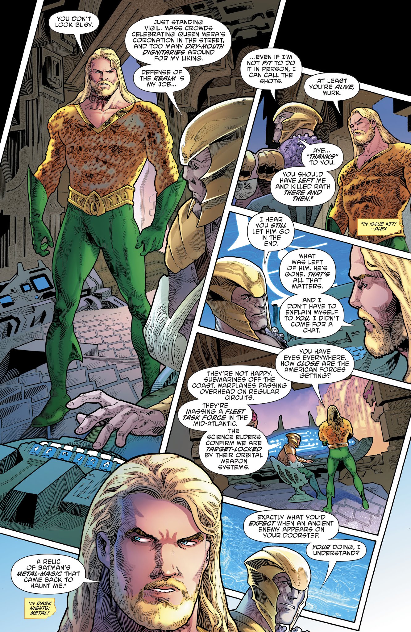 Read online Aquaman (2016) comic -  Issue #39 - 6