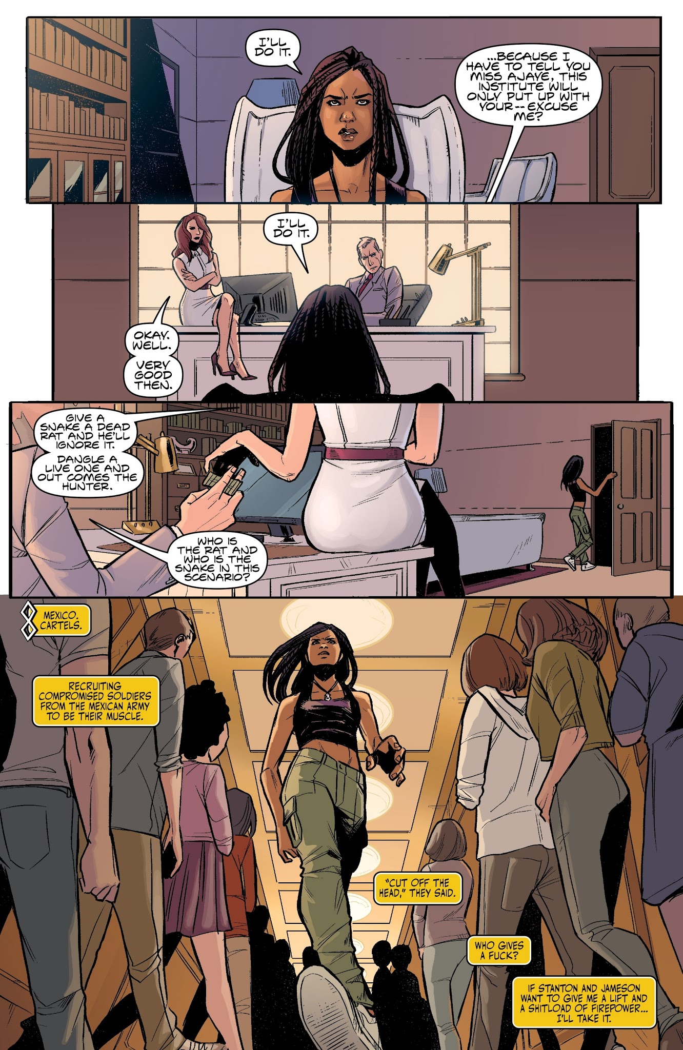 Read online Genius: Cartel comic -  Issue #2 - 10