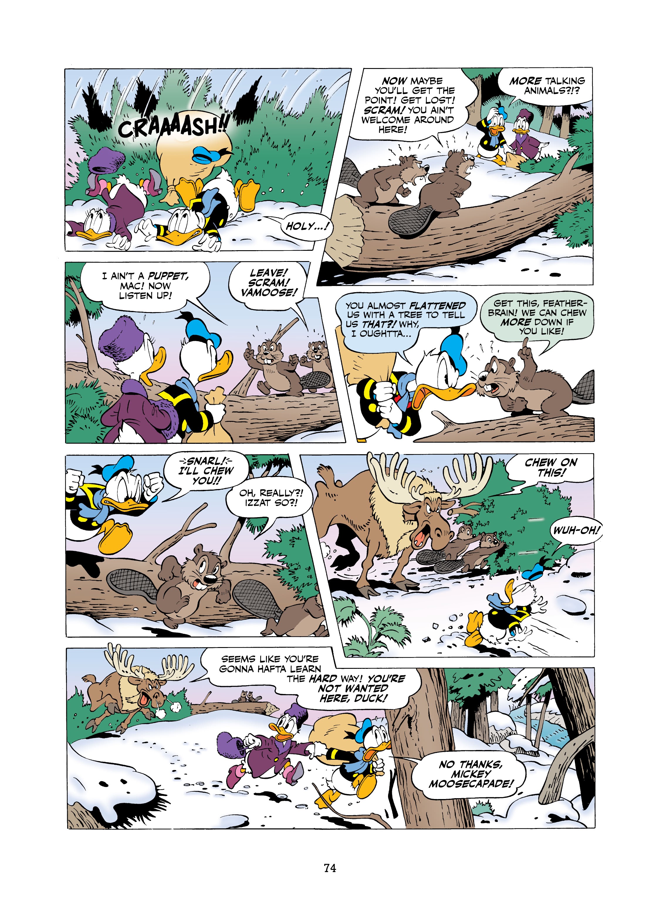Read online Walt Disney's Uncle Scrooge & Donald Duck: Bear Mountain Tales comic -  Issue # TPB (Part 1) - 74