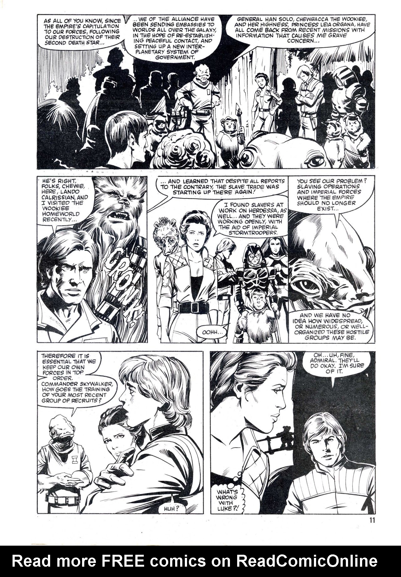 Read online Return of the Jedi comic -  Issue #84 - 11