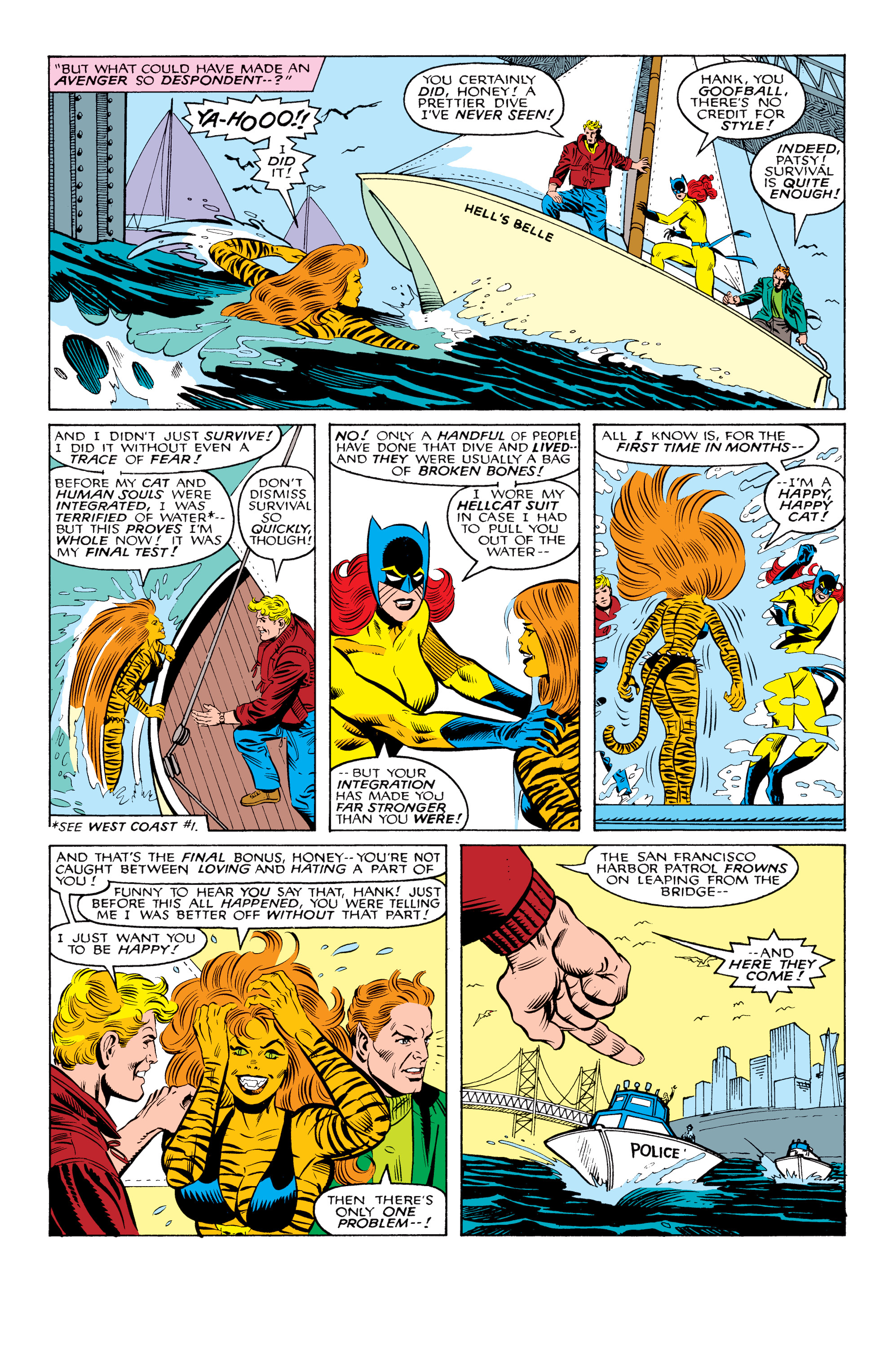 Read online Avengers West Coast Epic Collection: How The West Was Won comic -  Issue #Avengers West Coast Epic Collection Lost in Space-Time (Part 3) - 74