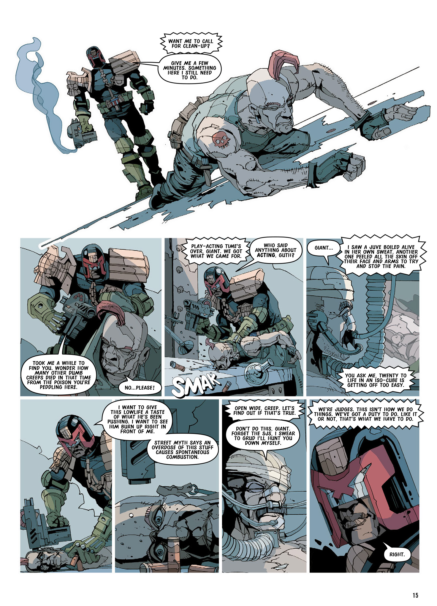 Read online Judge Dredd: The Complete Case Files comic -  Issue # TPB 42 (Part 1) - 17