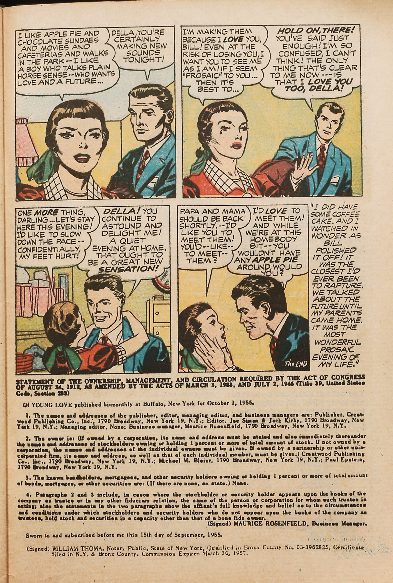 Read online Young Love (1949) comic -  Issue #70 - 33