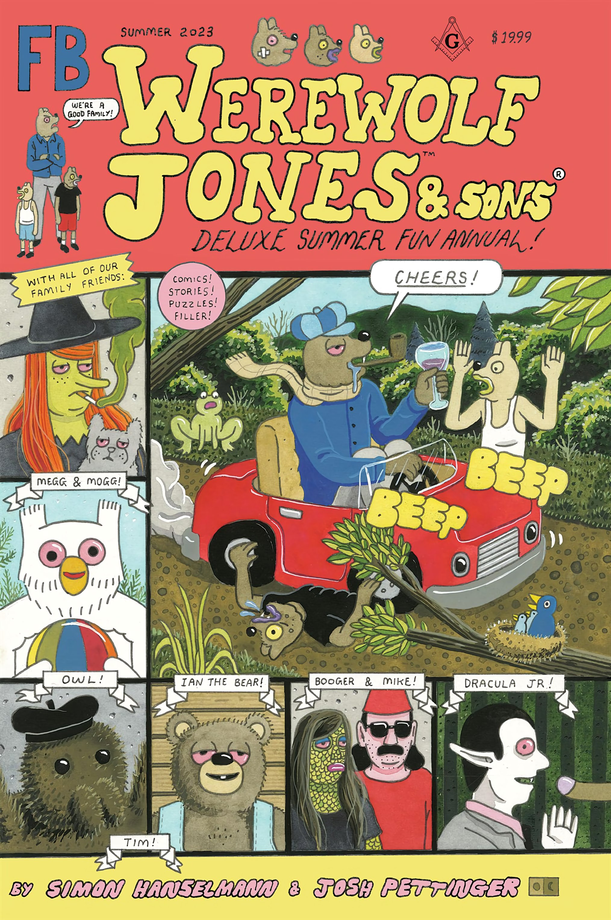 Read online Werewolf Jones & Sons Deluxe Summer Fun Annual comic -  Issue # TPB - 1