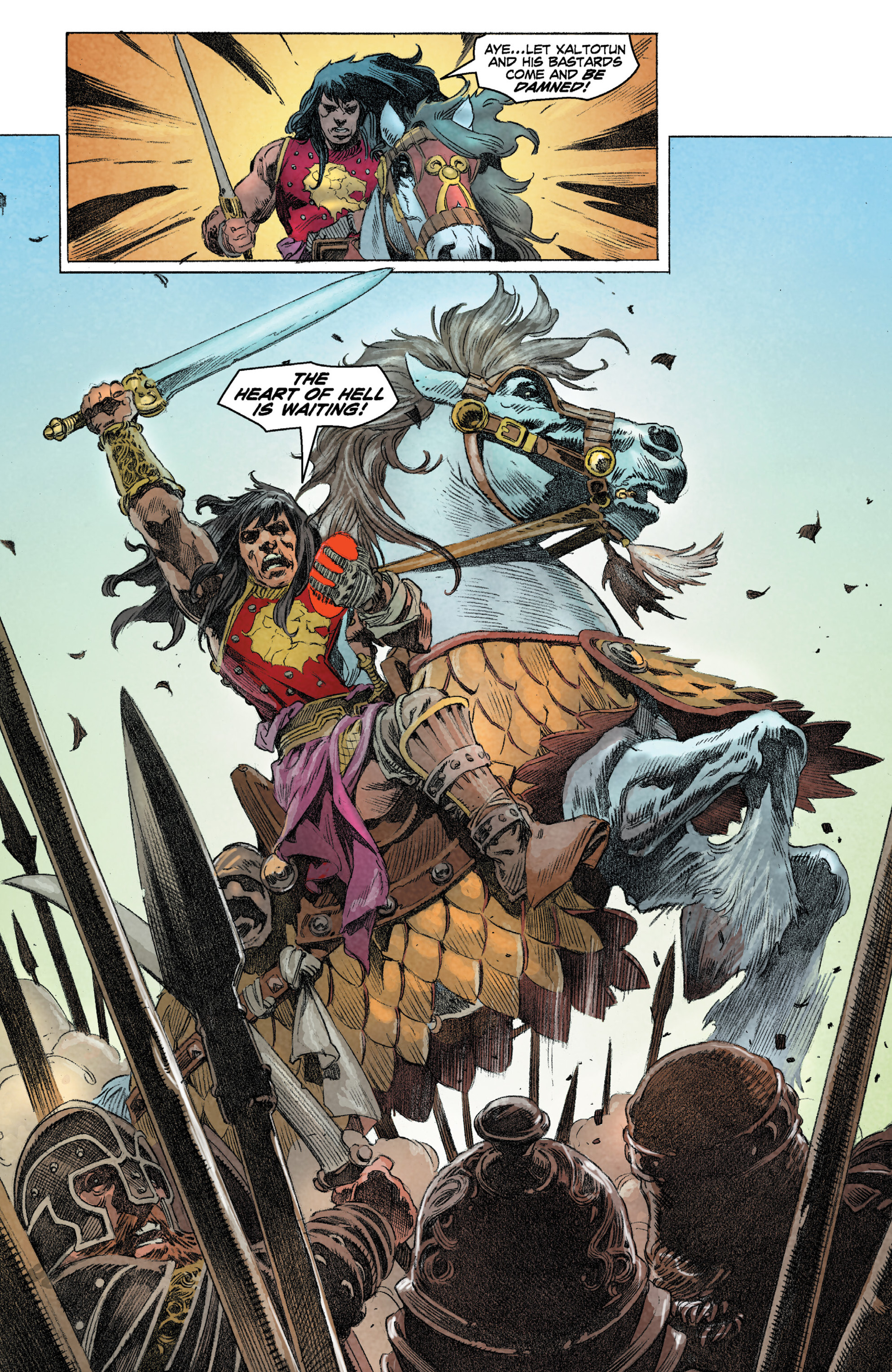 Read online King Conan Chronicles Epic Collection comic -  Issue # Wolves And Dragons (Part 3) - 56