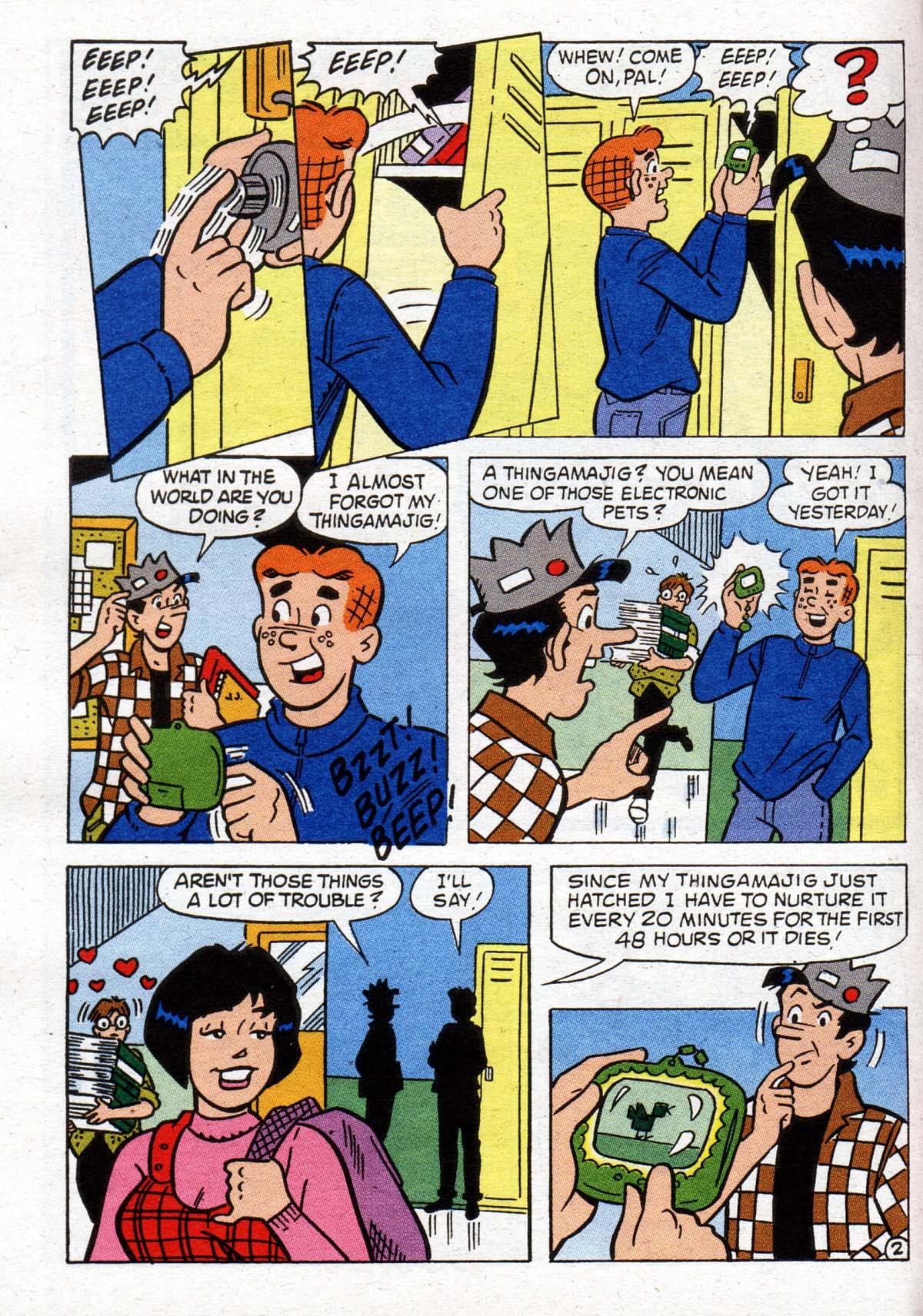 Read online Archie's Double Digest Magazine comic -  Issue #139 - 116