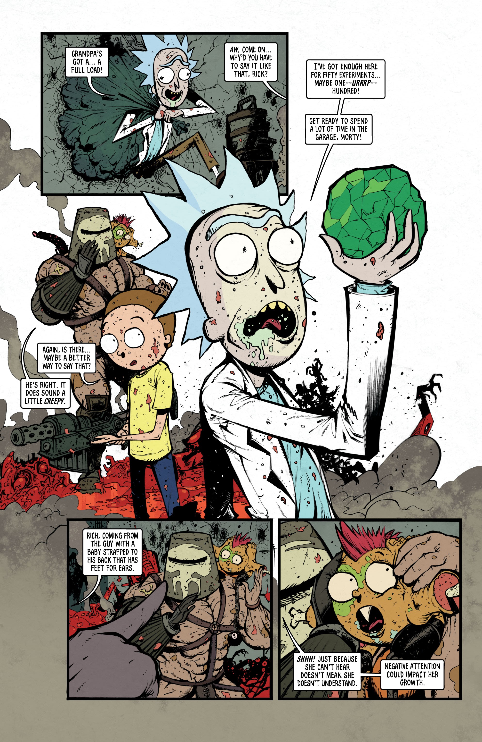 Read online Rick and Morty Presents: Death Stalkers comic -  Issue # Full - 29