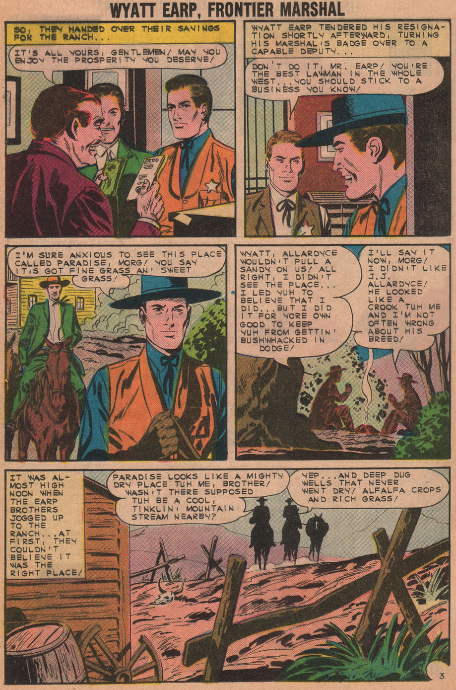 Read online Wyatt Earp Frontier Marshal comic -  Issue #51 - 12