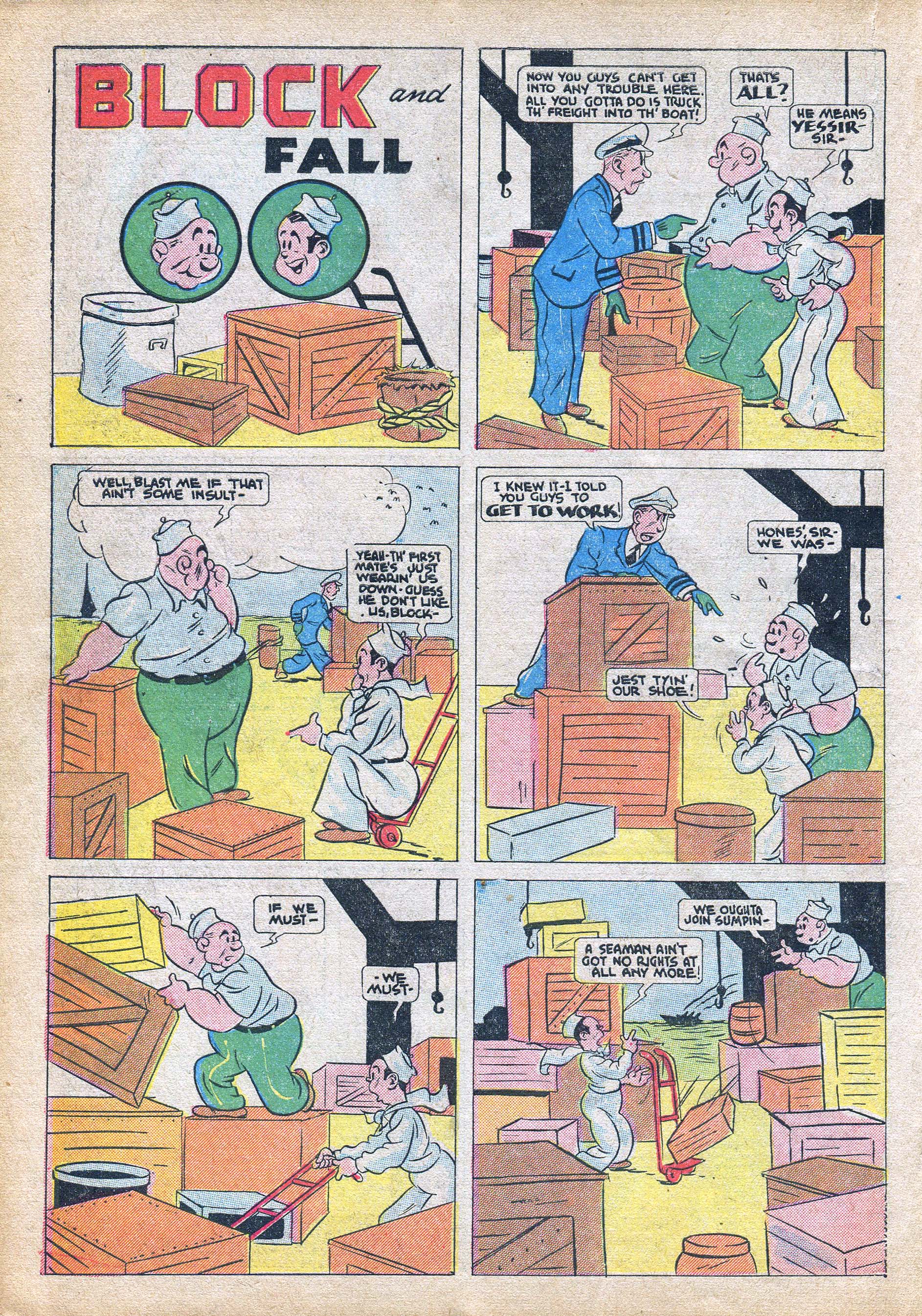 Read online Funny Pages comic -  Issue #31 - 18
