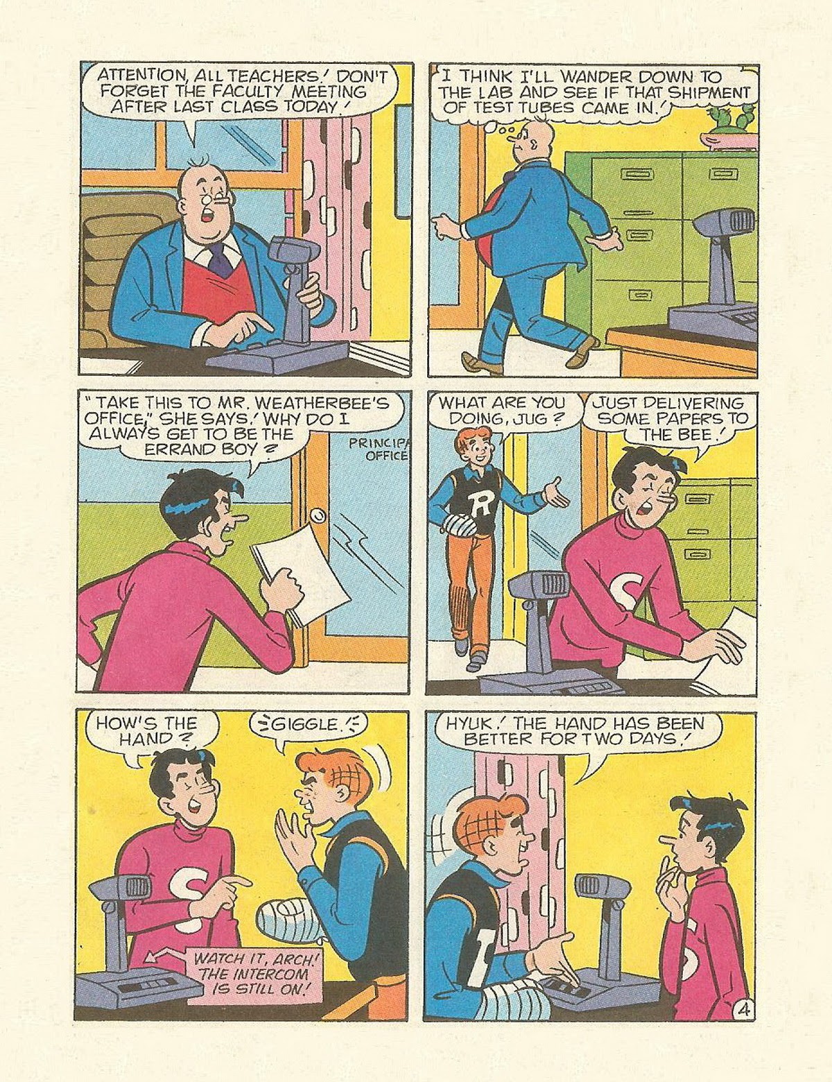 Read online Archie's Double Digest Magazine comic -  Issue #65 - 191