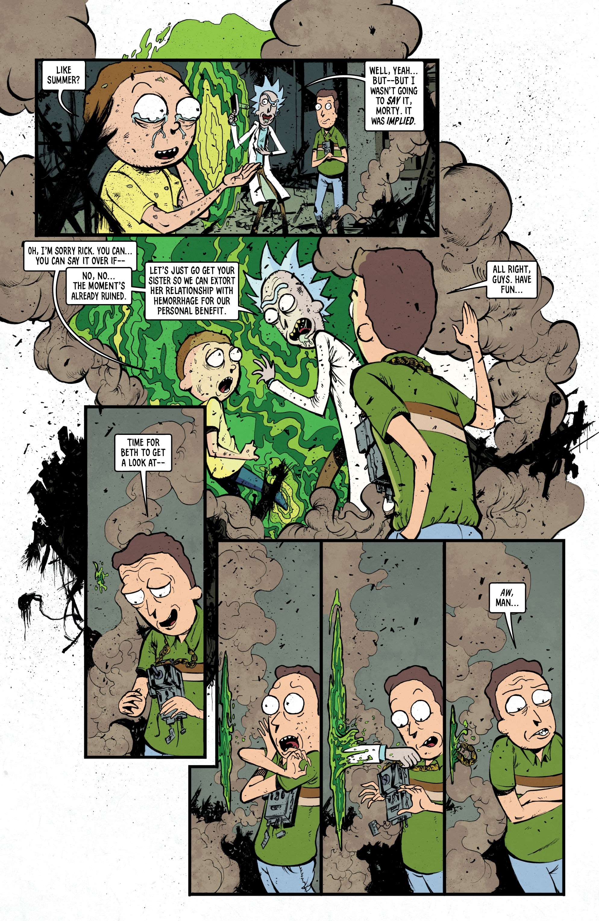 Read online Rick and Morty Presents: Death Stalkers comic -  Issue # Full - 12