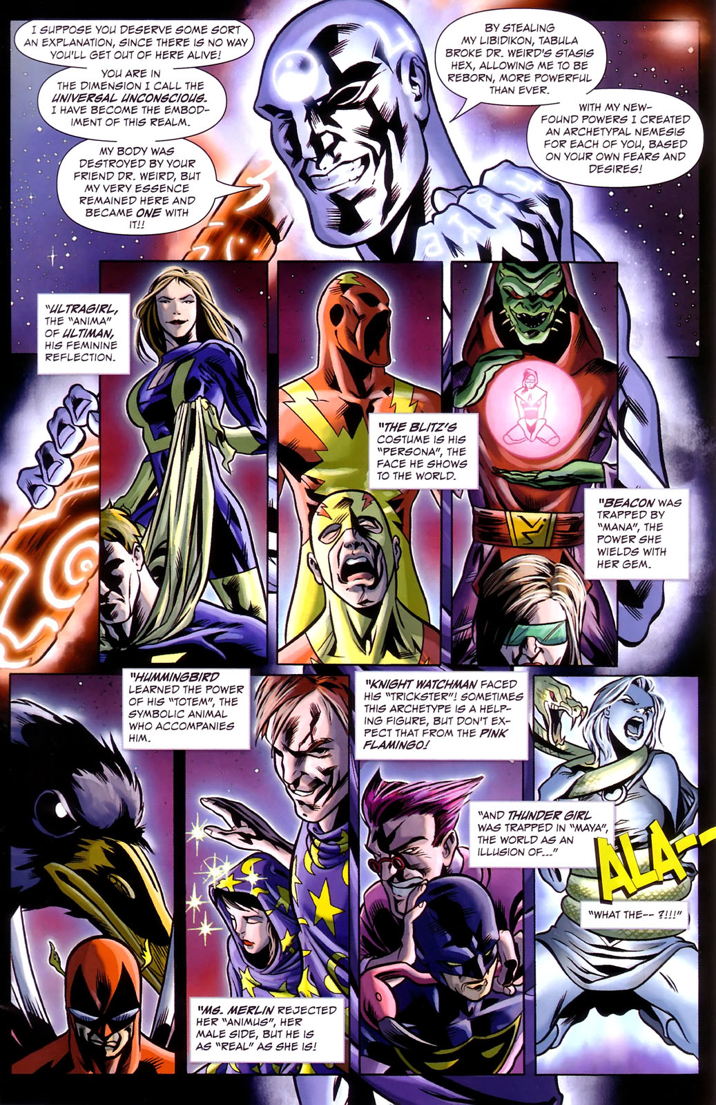 Read online Round Table of America: Personality Crisis comic -  Issue # Full - 22