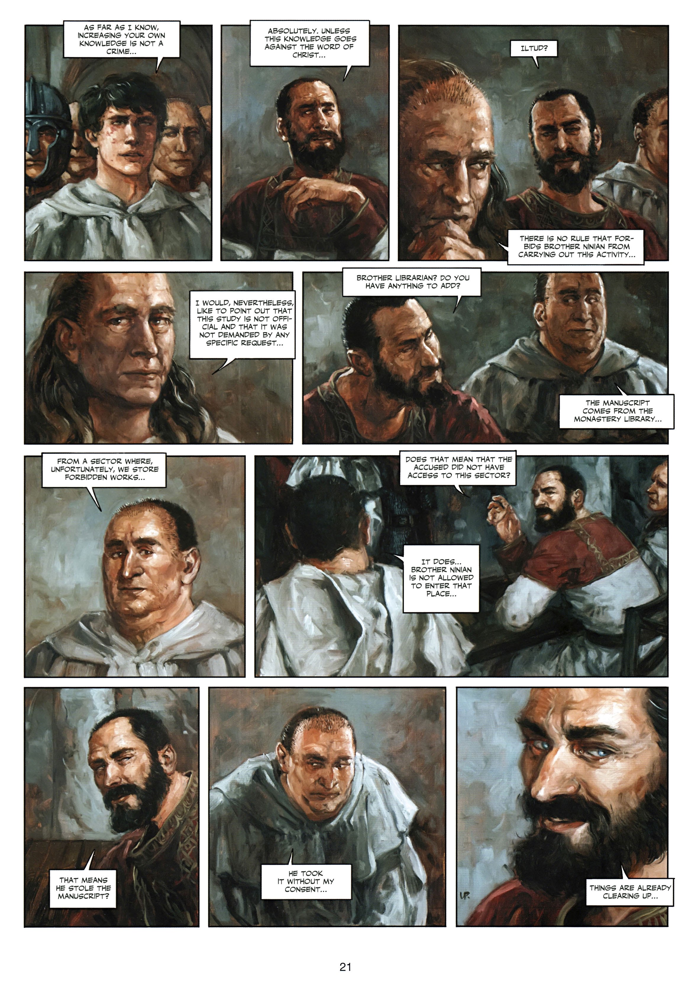 Read online Stonehenge comic -  Issue #1 - 22