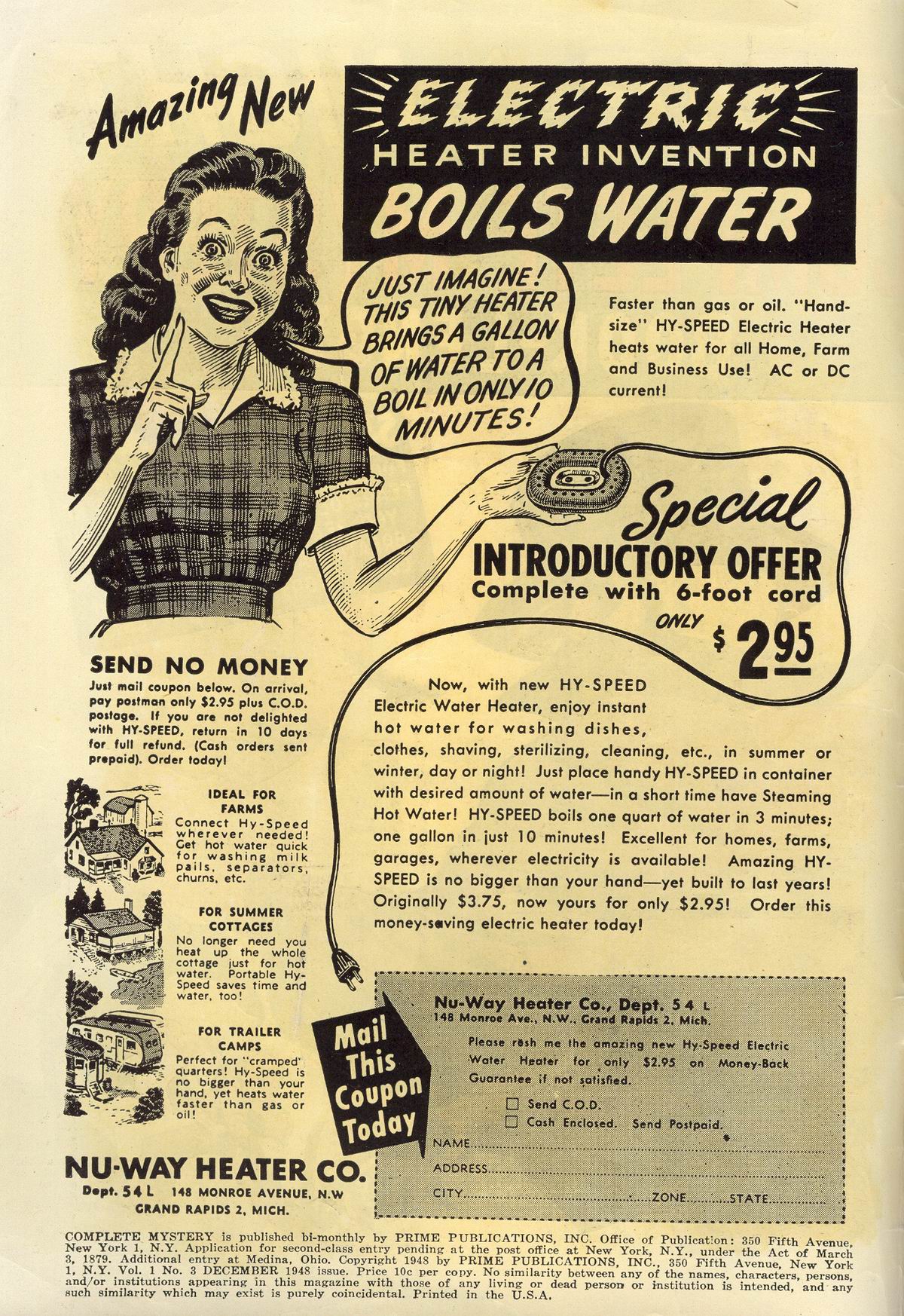 Read online Complete Mystery comic -  Issue #3 - 2