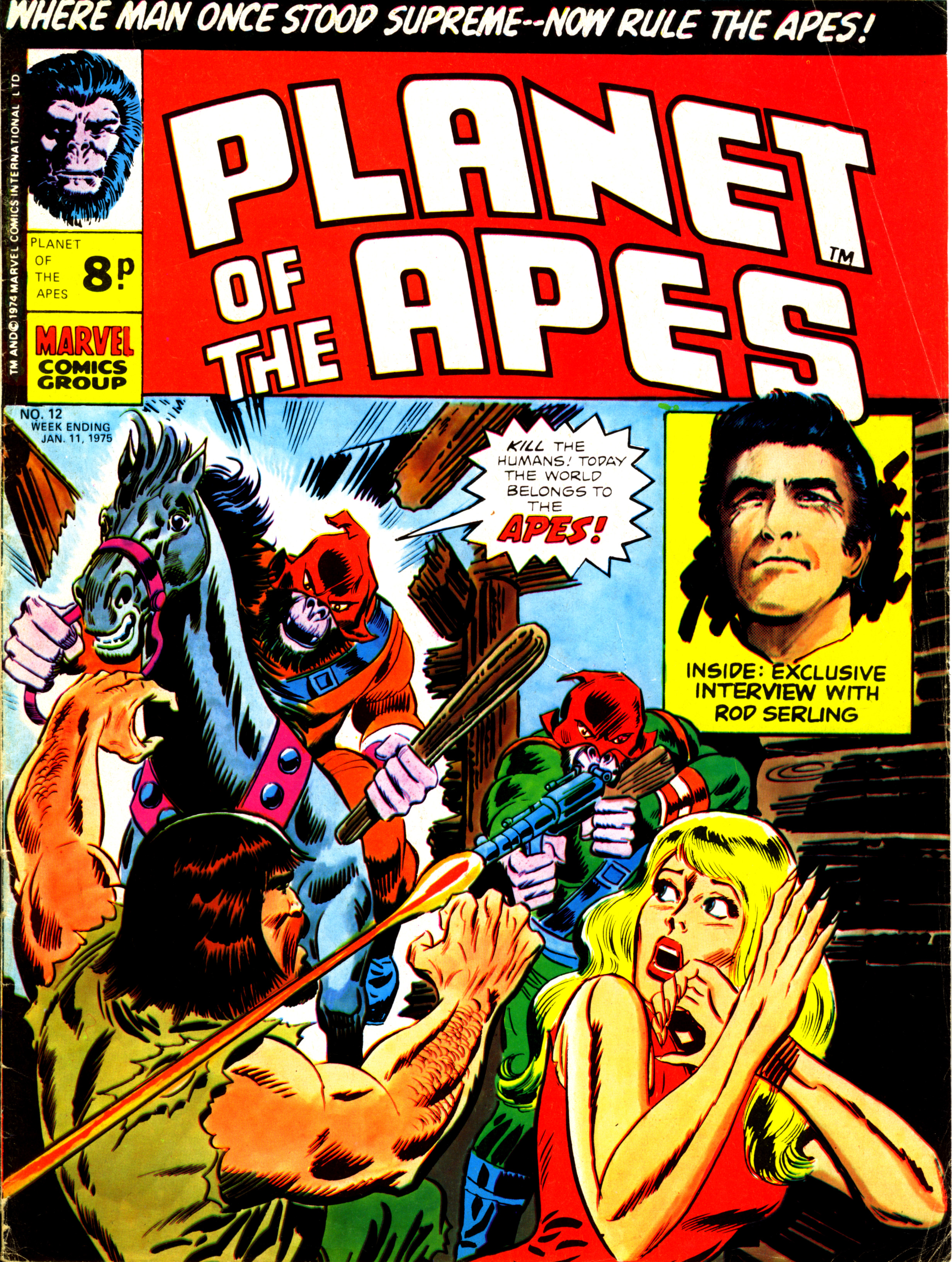 Read online Planet of the Apes (1974) comic -  Issue #12 - 1