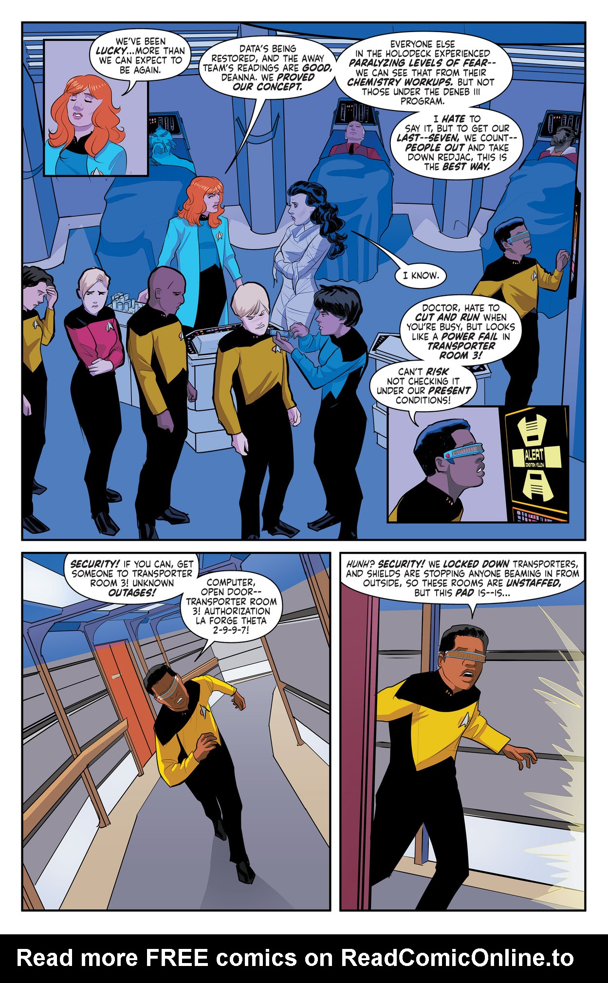 Read online Star Trek: Holo-Ween comic -  Issue #3 - 10