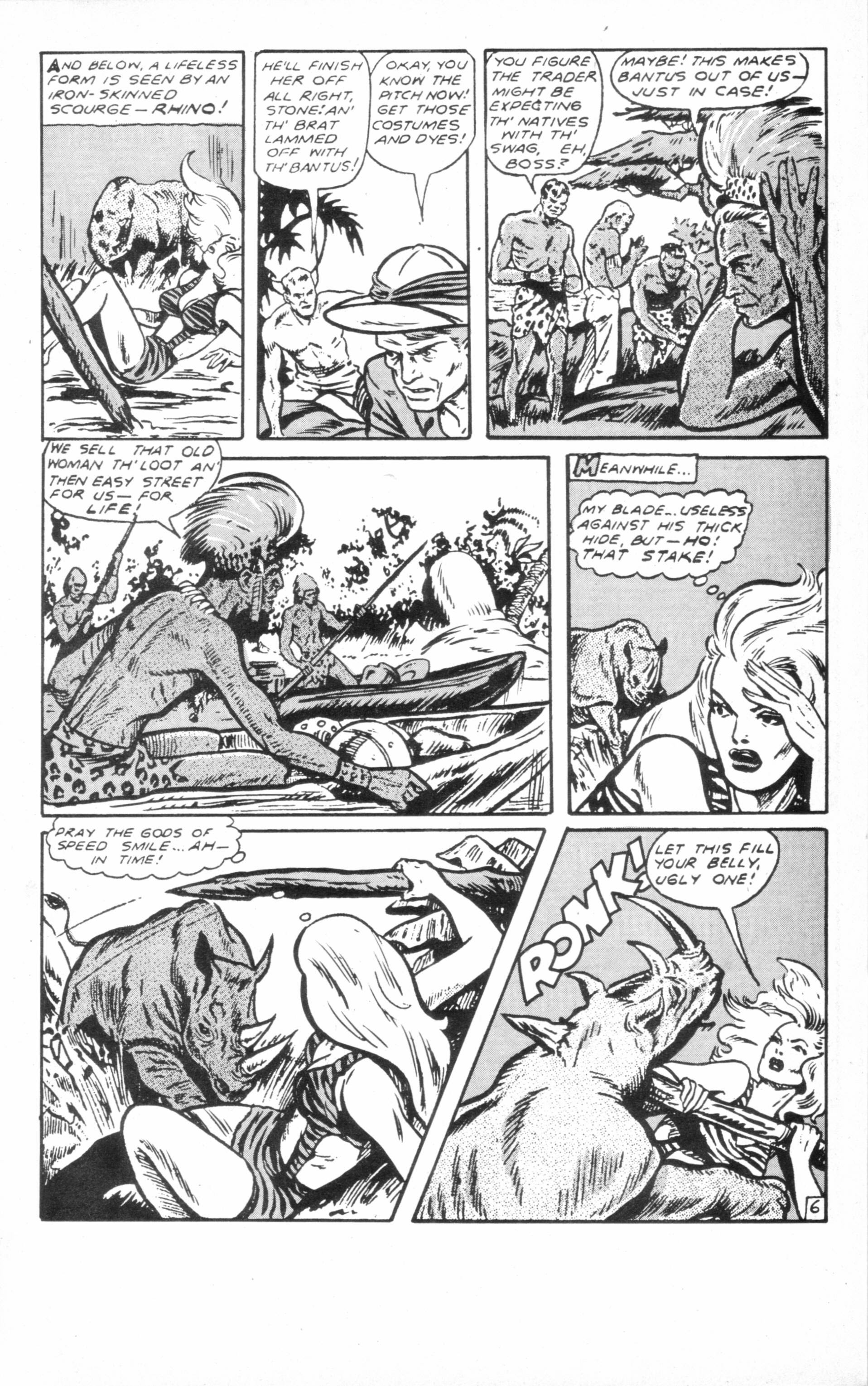 Read online Jungle Girls (1988) comic -  Issue #14 - 32