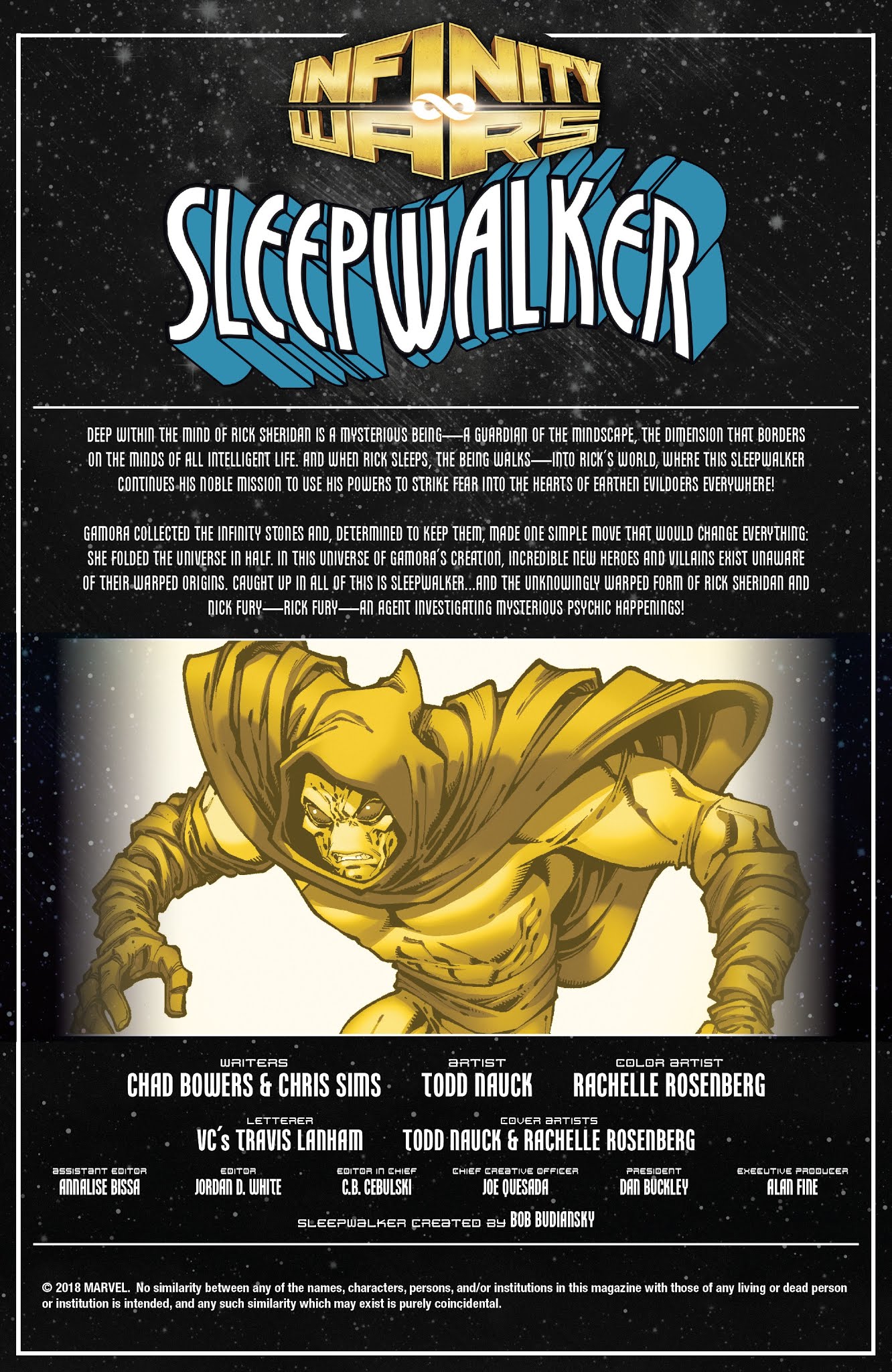 Read online Infinity Wars: Sleepwalker comic -  Issue #3 - 2