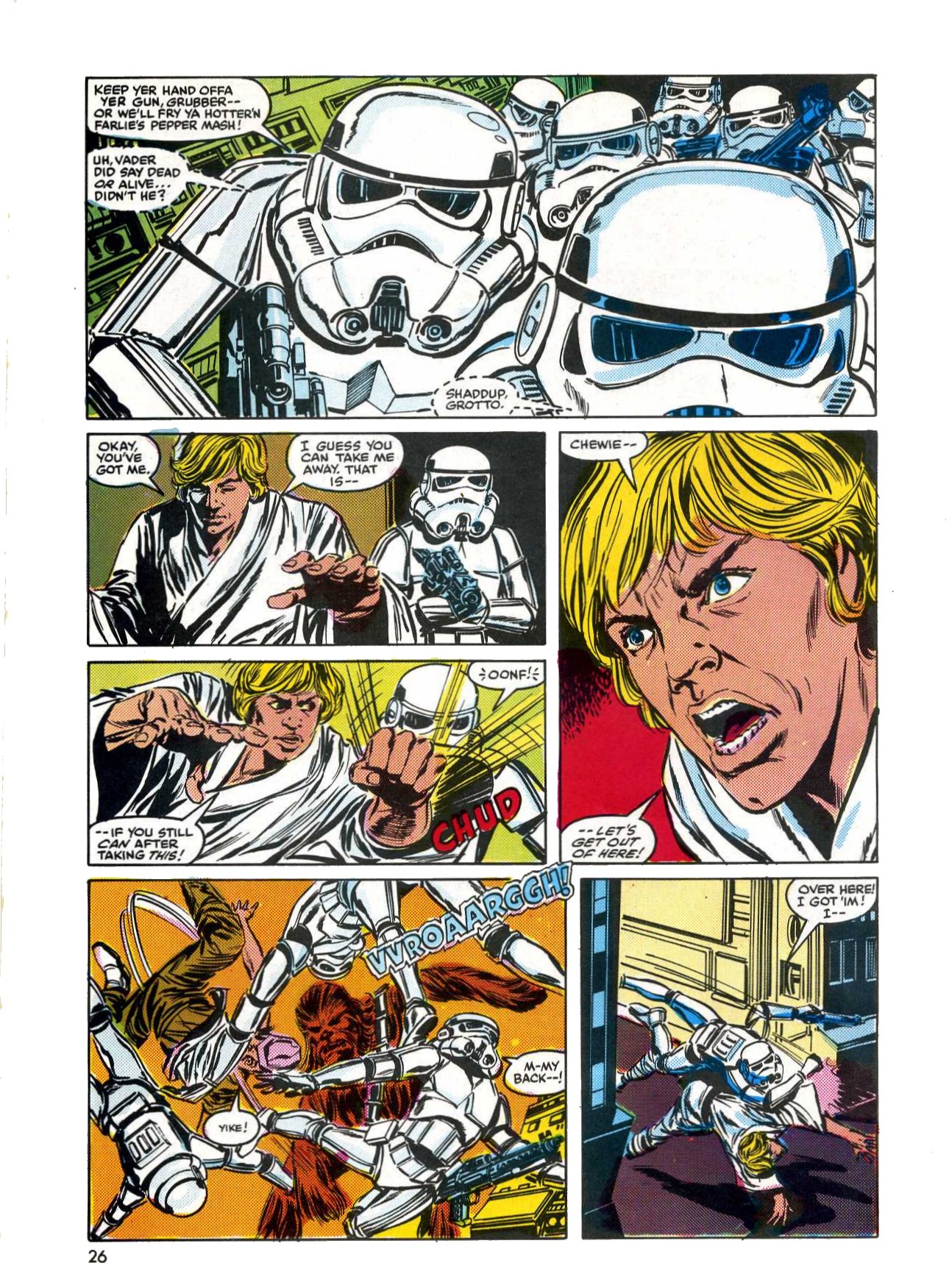 Read online Return of the Jedi comic -  Issue #122 - 26