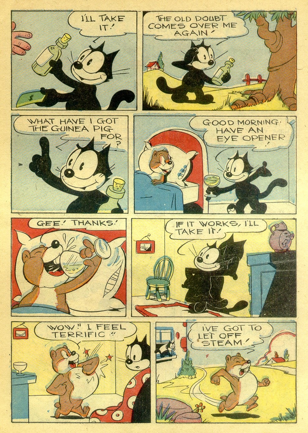 Read online Felix the Cat (1948) comic -  Issue #7 - 42