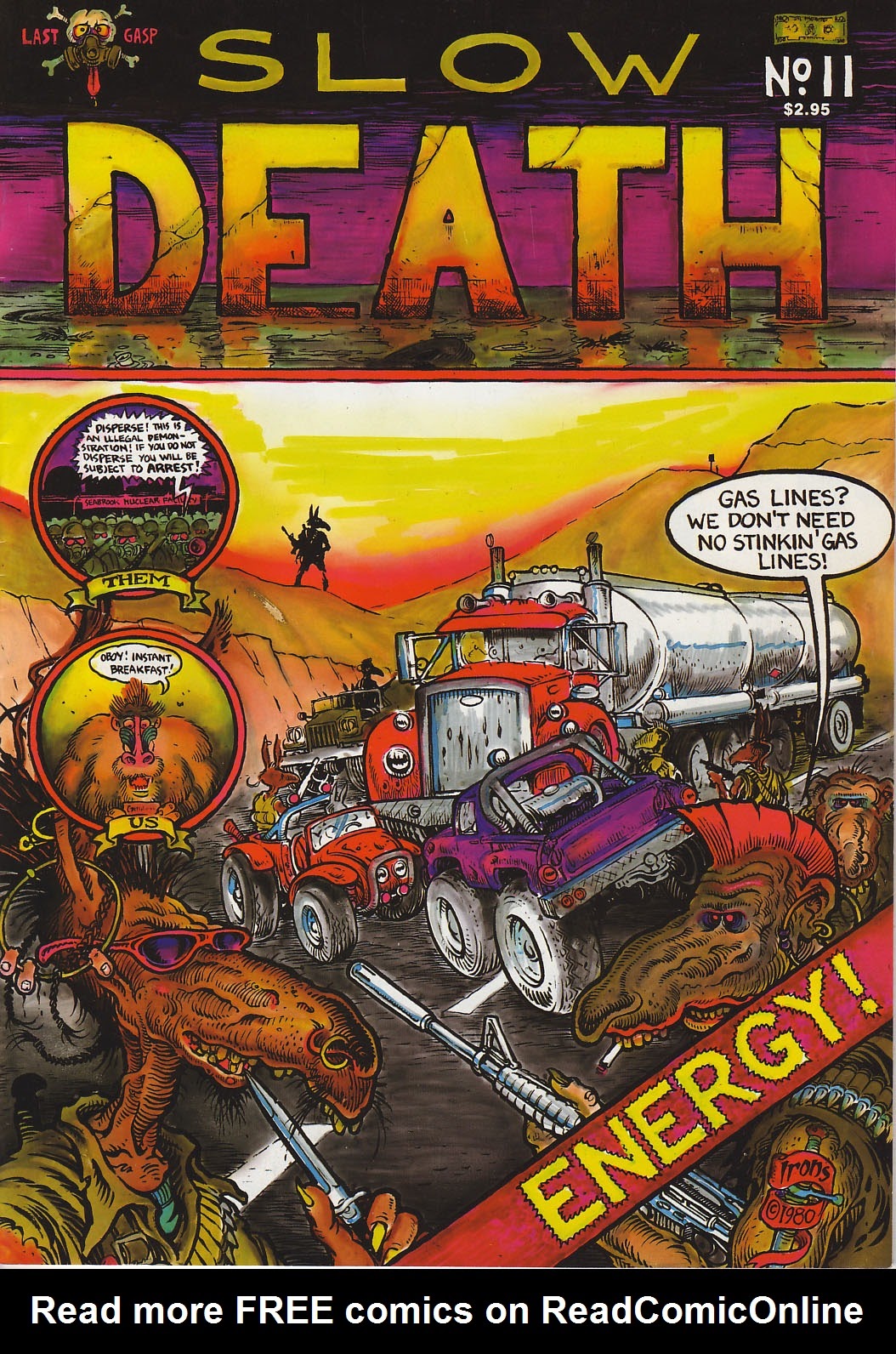 Read online Slow Death comic -  Issue #11 - 1