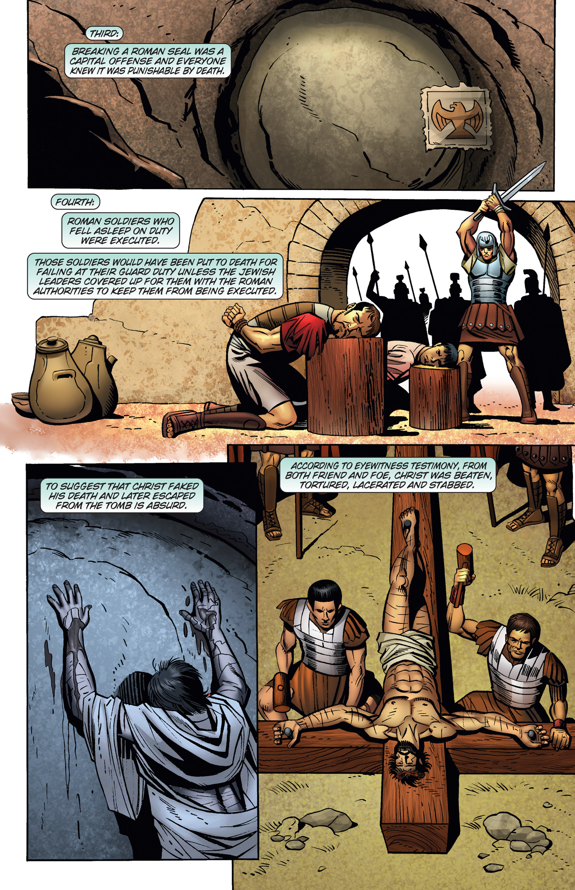 Read online 101 Questions About the Bible and Christianity comic -  Issue #3 - 12