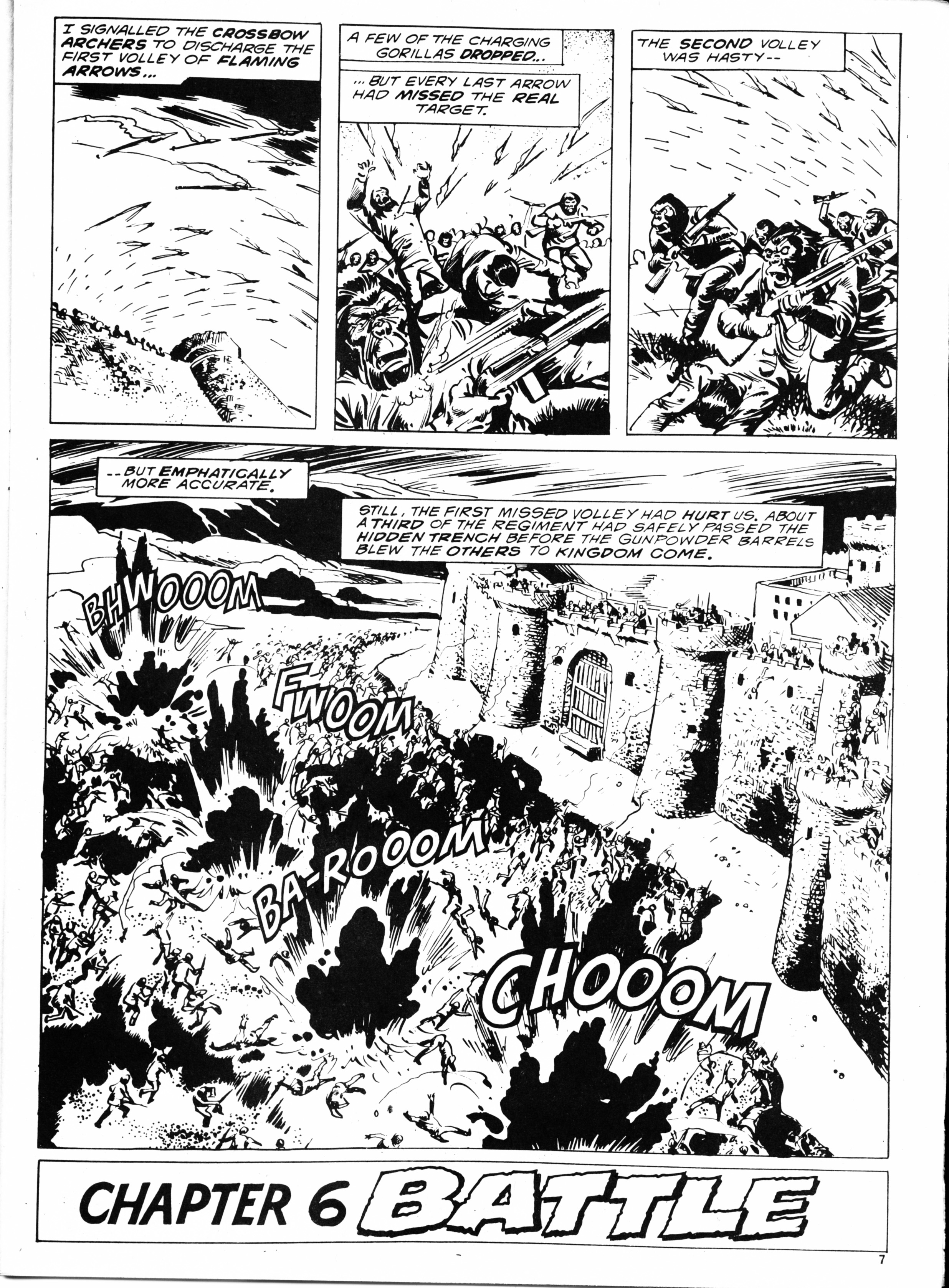 Read online Planet of the Apes (1974) comic -  Issue #34 - 7