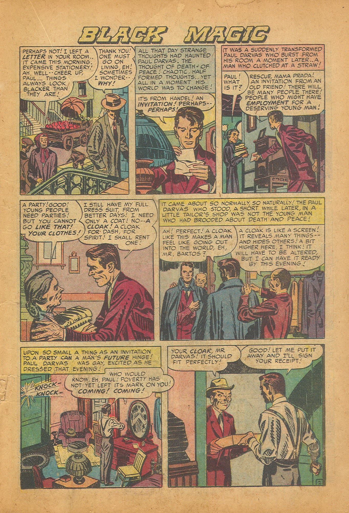 Read online Black Magic (1950) comic -  Issue #2 - 23