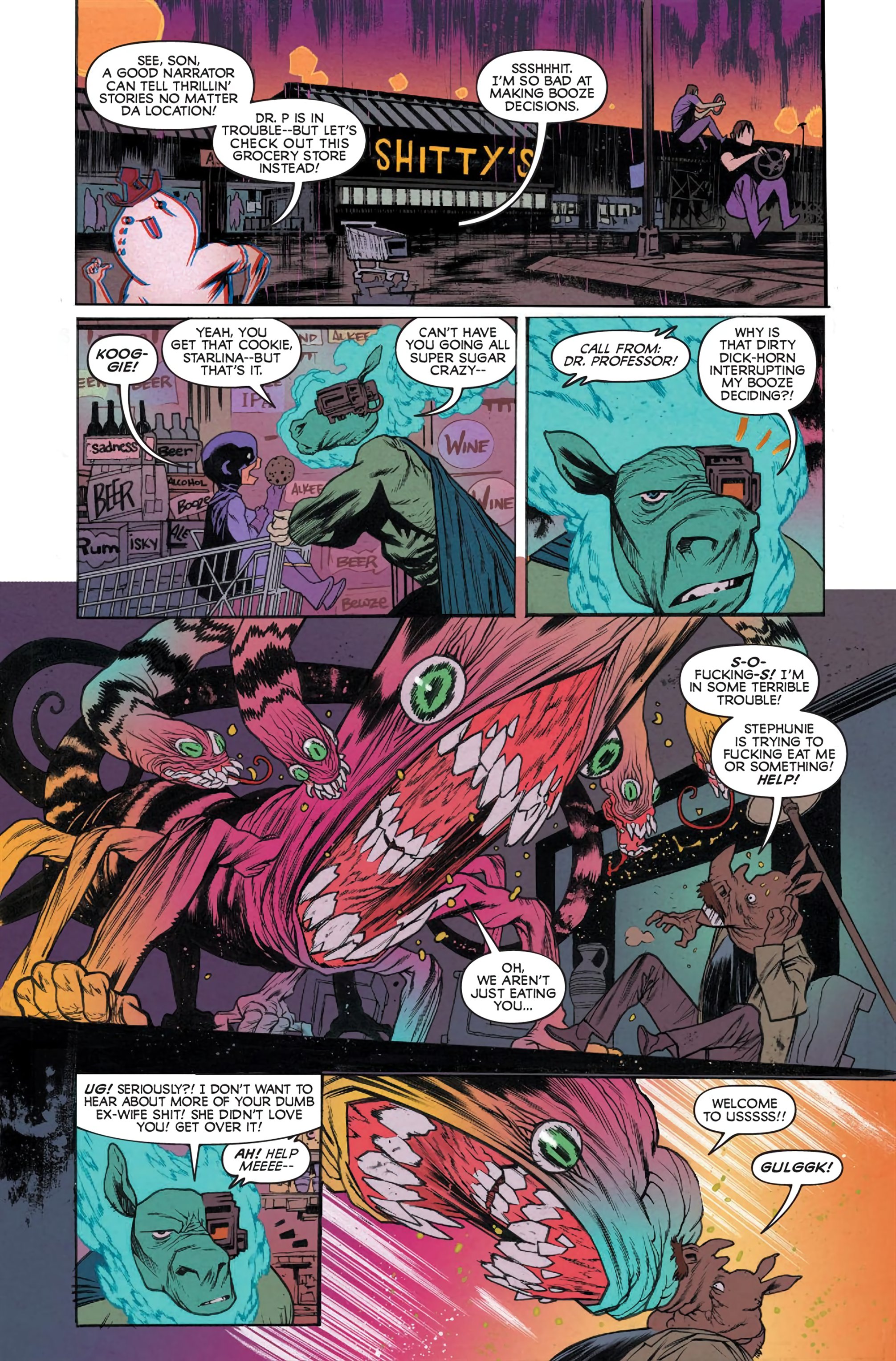 Read online God Hates Astronauts comic -  Issue # _The Omnimegabus (Part 5) - 41
