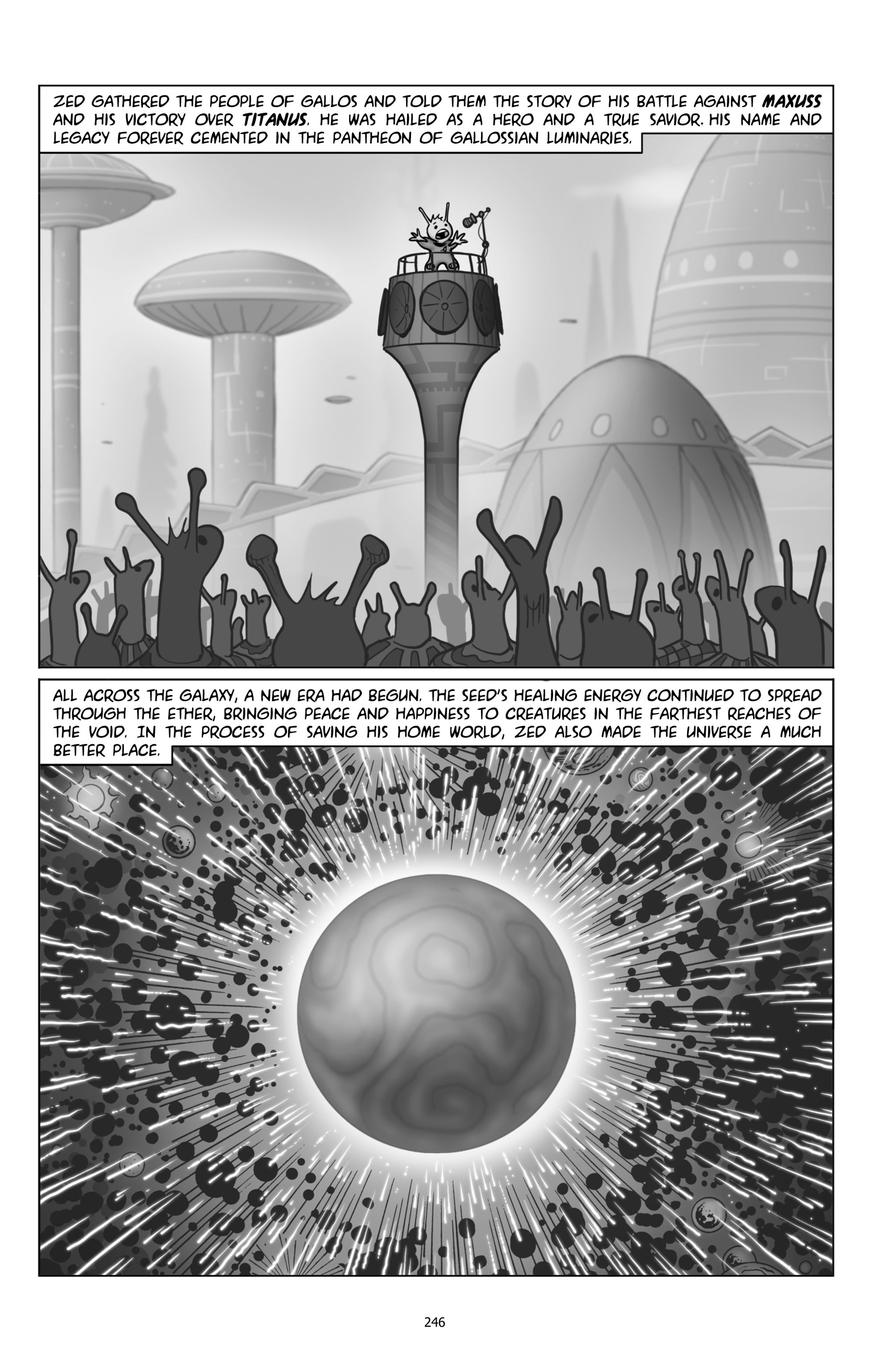 Read online Zed: A Cosmic Tale comic -  Issue # TPB (Part 3) - 45