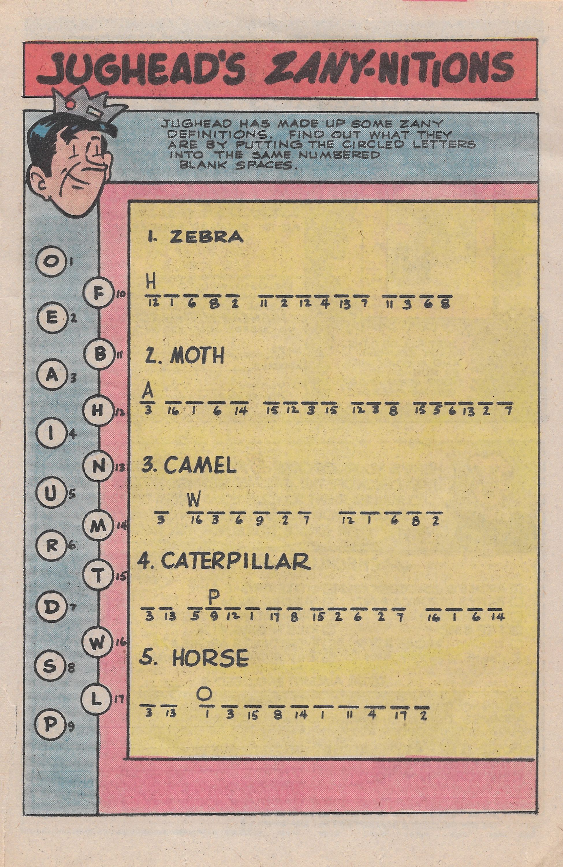 Read online Jughead's Jokes comic -  Issue #66 - 17