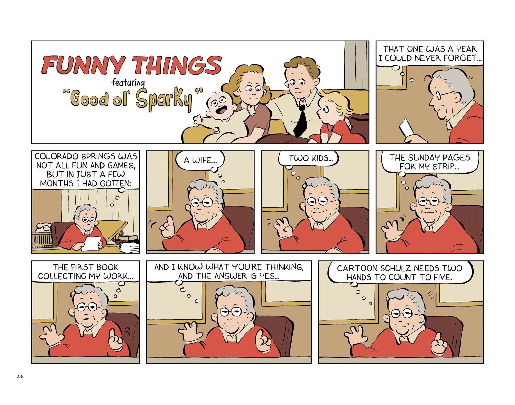 Read online Funny Things: A Comic Strip Biography of Charles M. Schulz comic -  Issue # TPB (Part 3) - 21