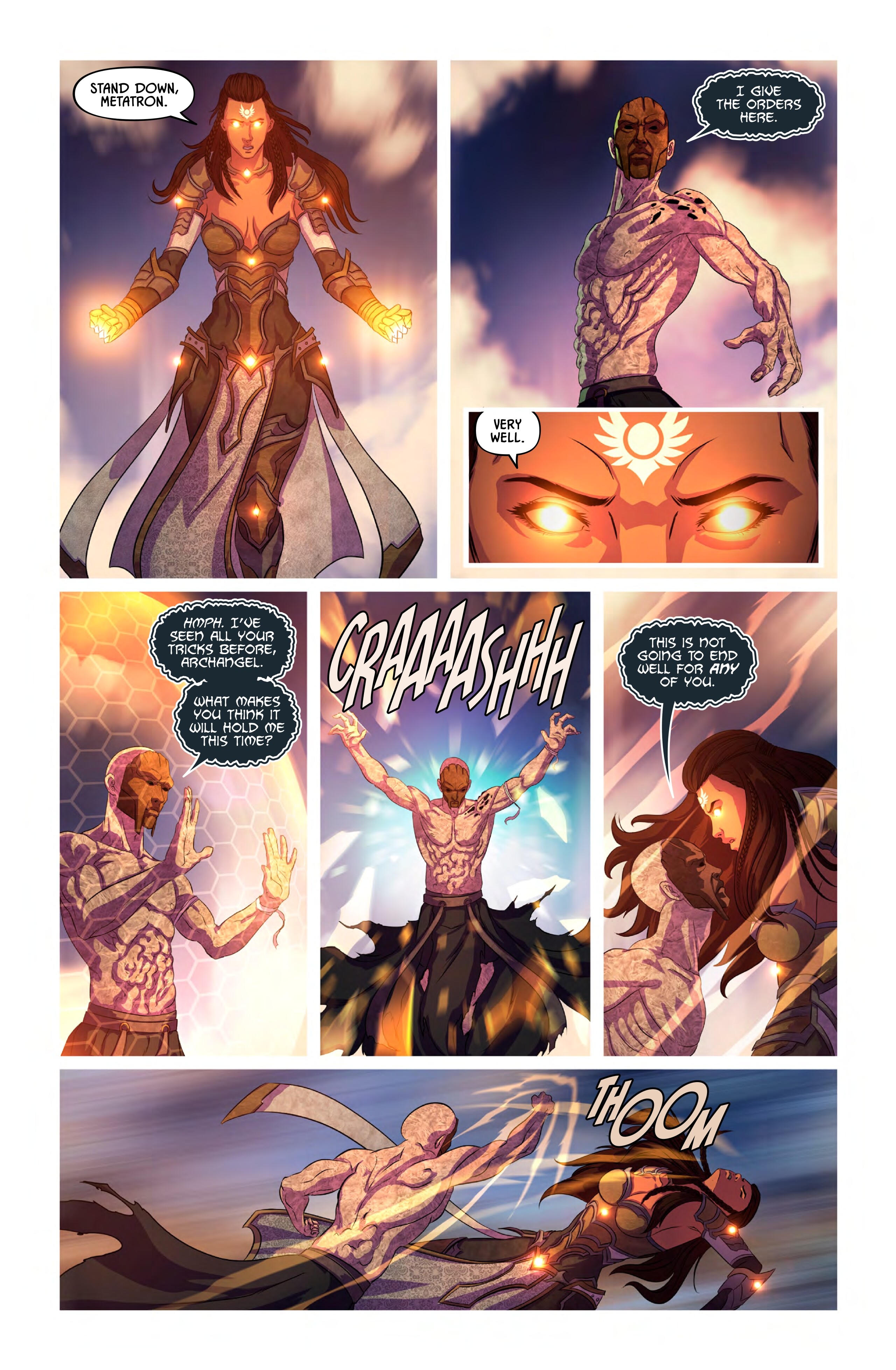 Read online Knights of the Golden Sun comic -  Issue #14 - 9