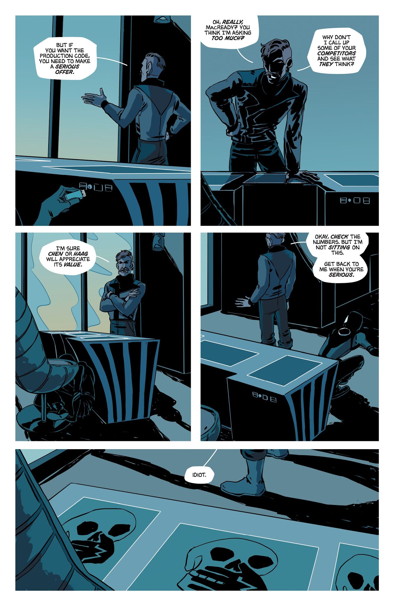 Read online Moth & Whisper comic -  Issue #1 - 9