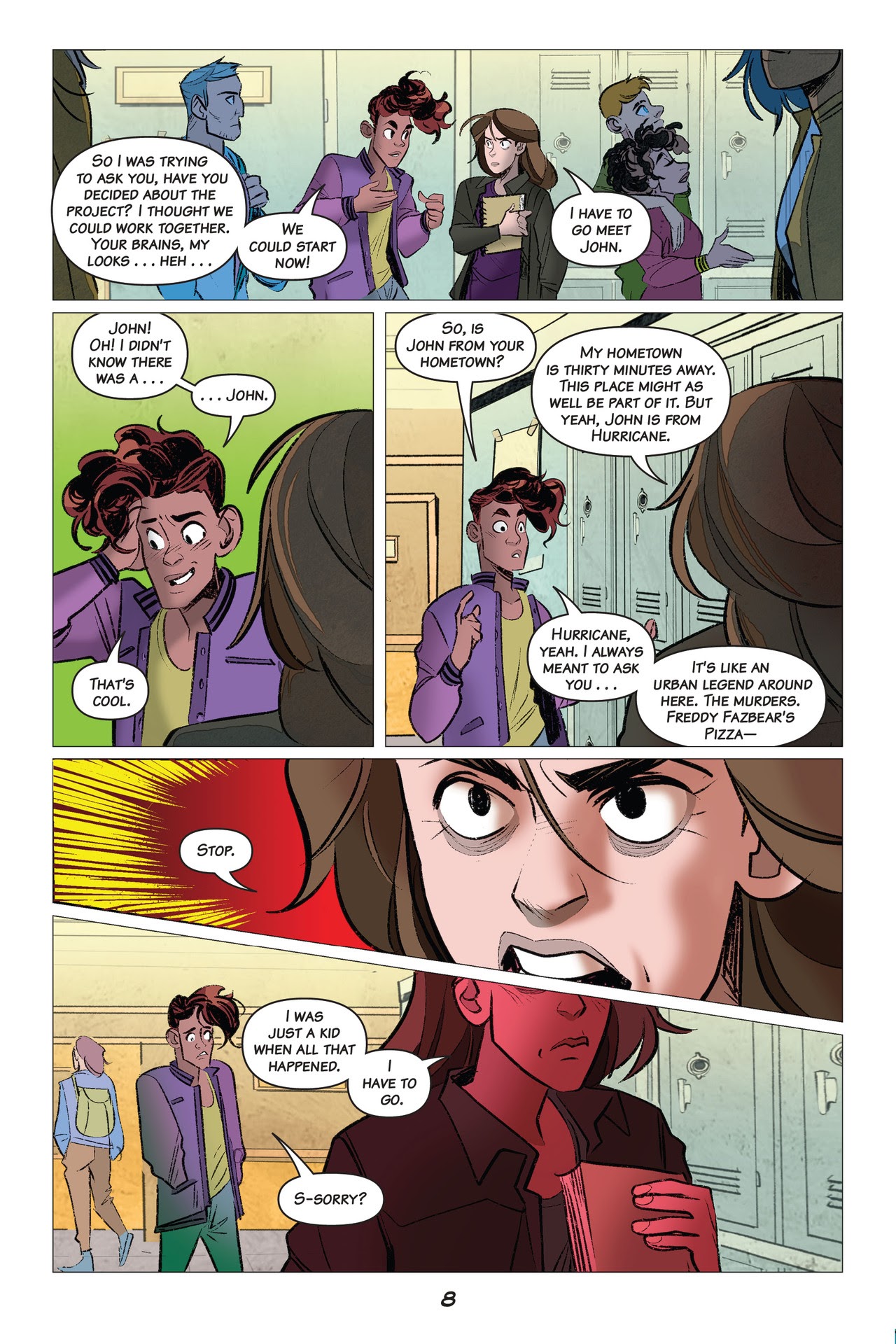 Read online Five Nights At Freddy's comic -  Issue # The Twisted Ones (Part 1) - 9