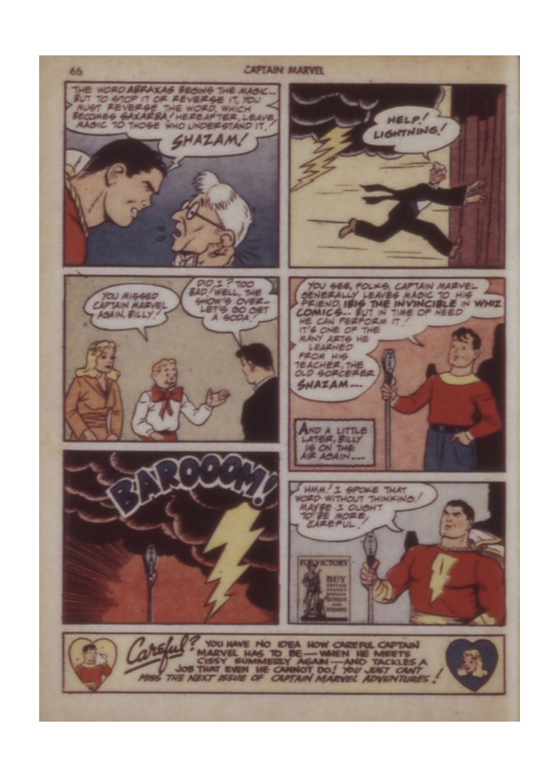 Read online Captain Marvel Adventures comic -  Issue #12 - 66