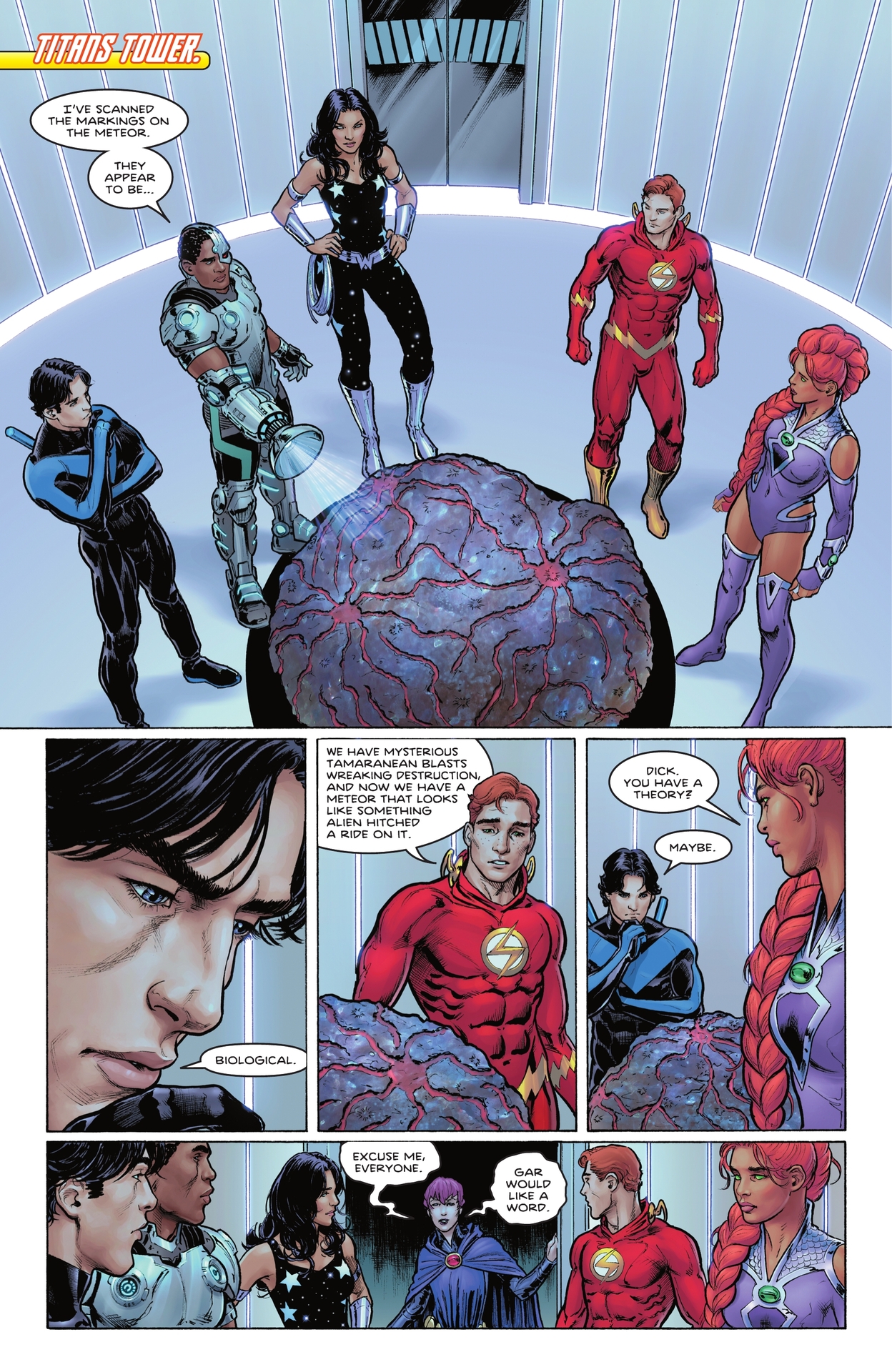Read online Titans (2023) comic -  Issue #4 - 7