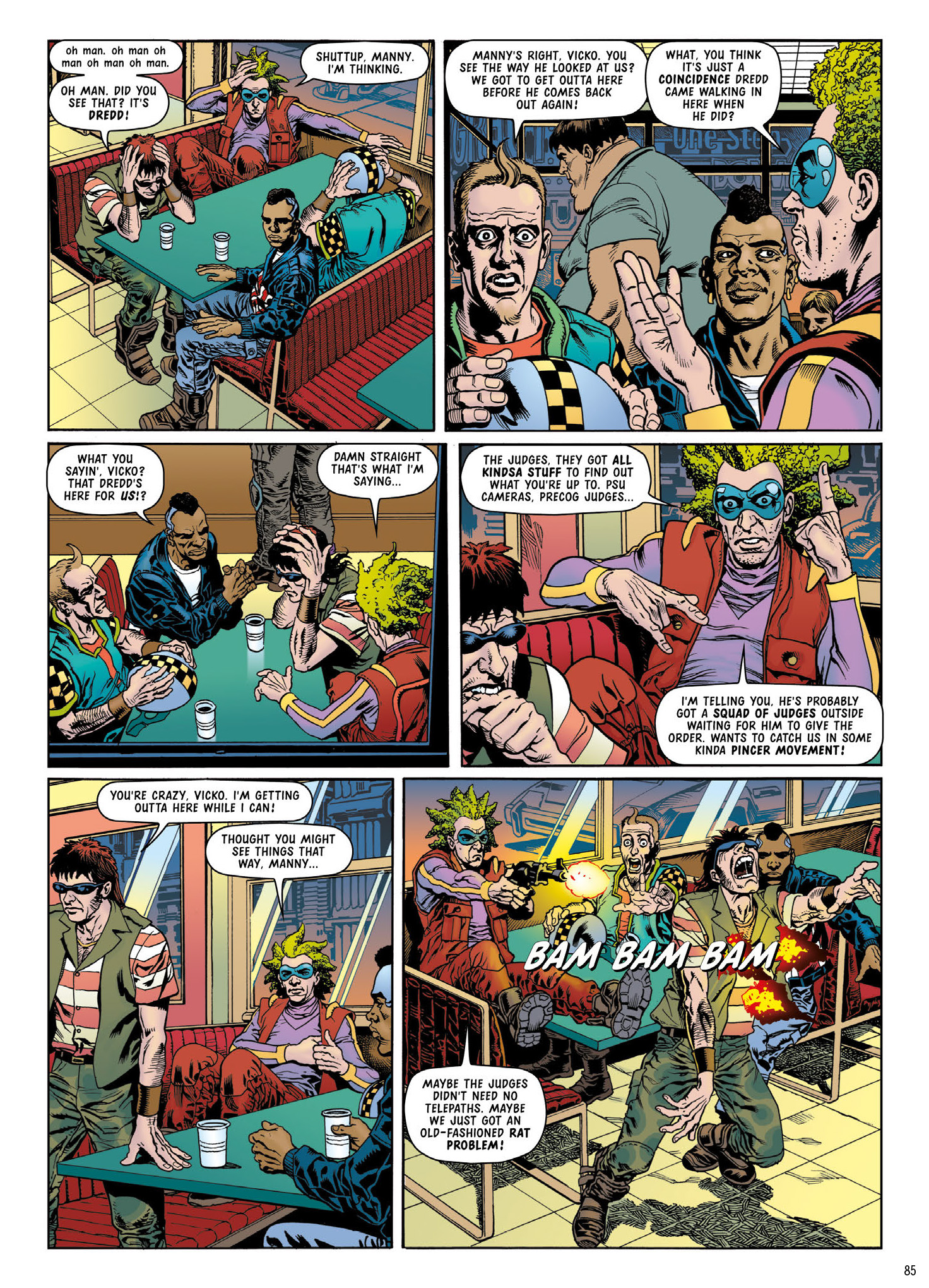 Read online Judge Dredd: The Complete Case Files comic -  Issue # TPB 32 (Part 1) - 87