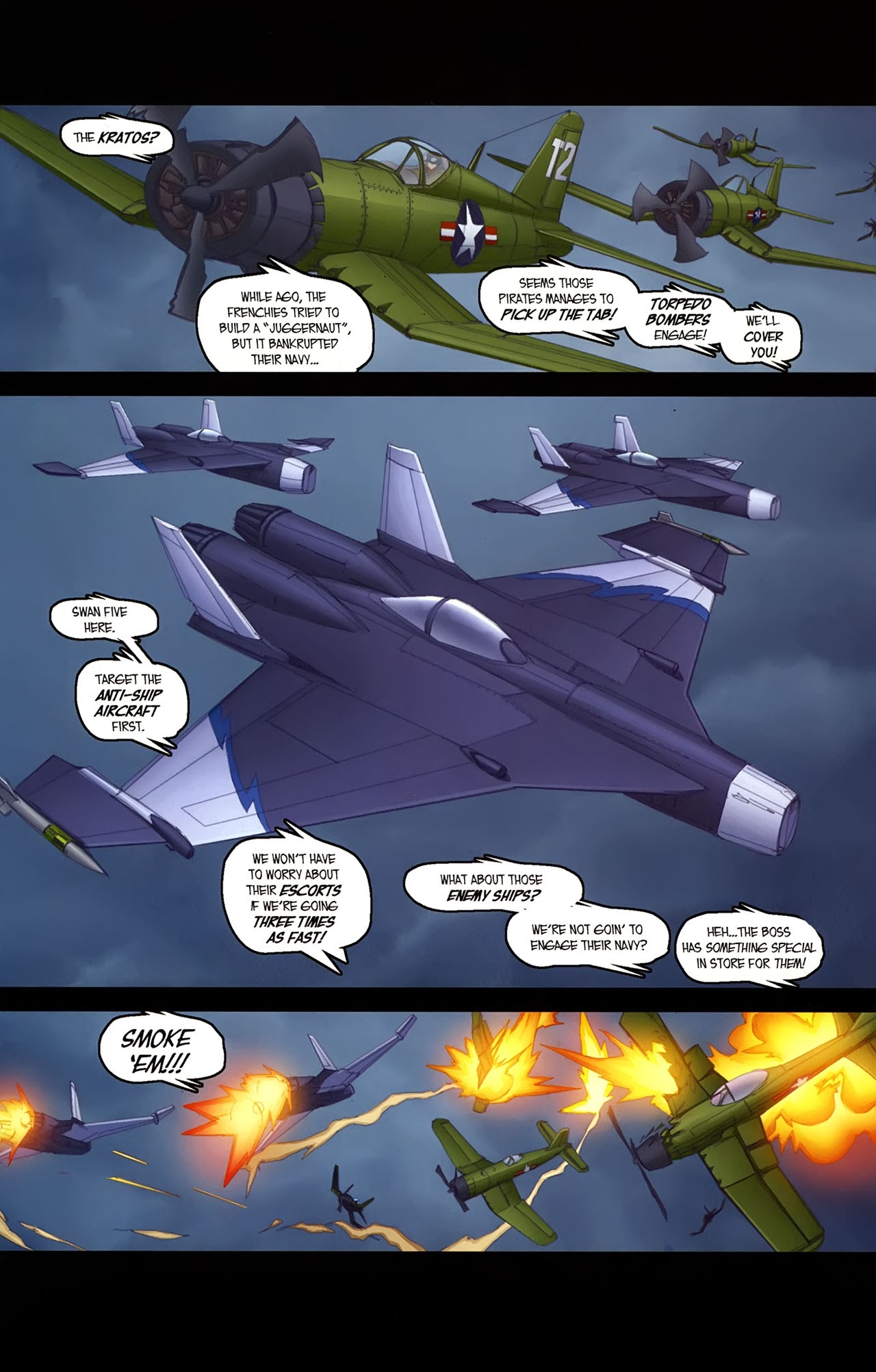 Read online Sky Sharks comic -  Issue #4 - 21